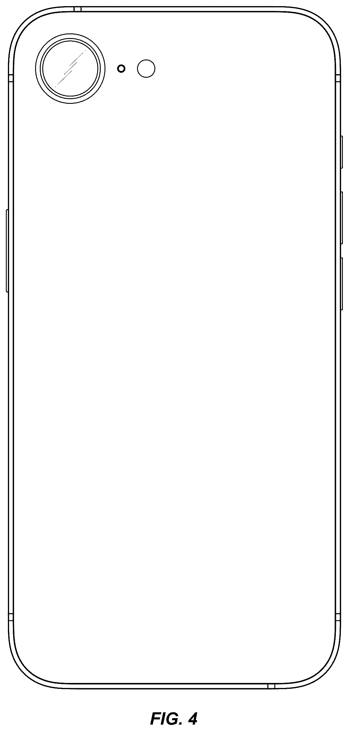 Patent USD1123928 Figure 4 – Electronic device
