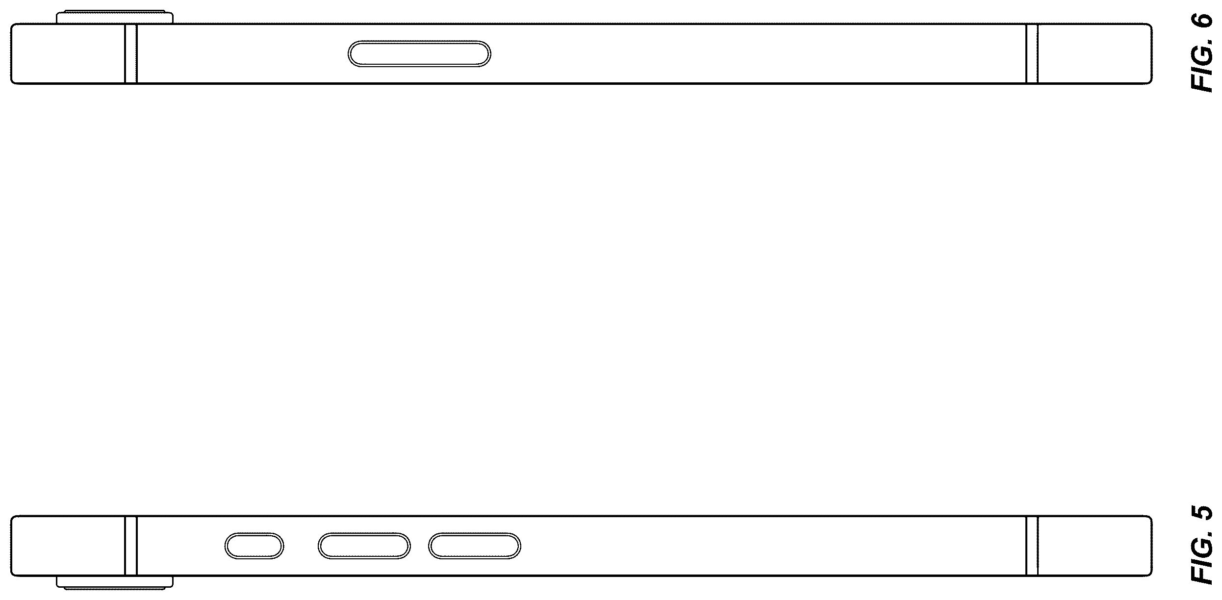 Patent USD1123928 Figure 5 – Electronic device
