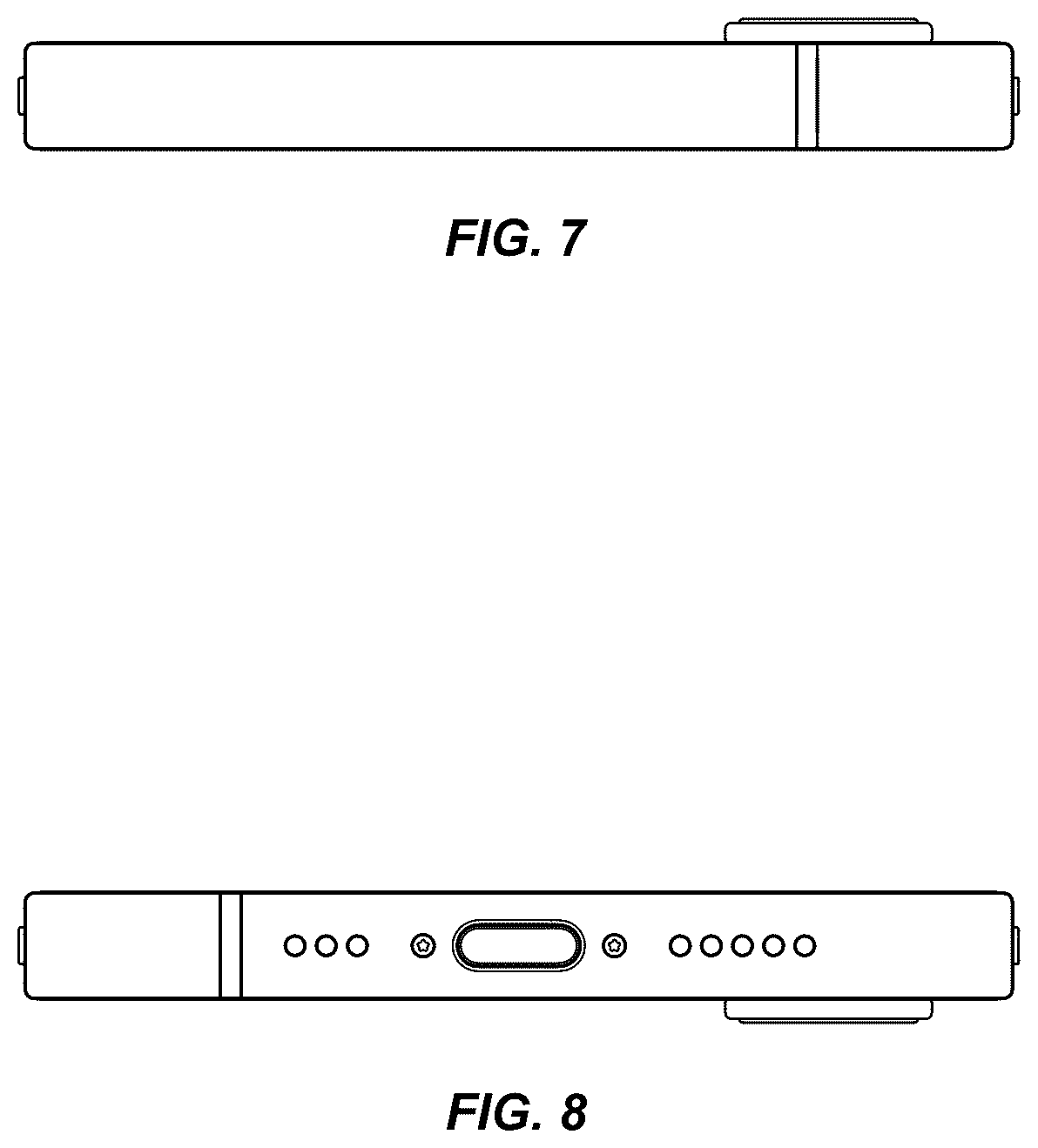 Patent USD1123928 Figure 6 – Electronic device