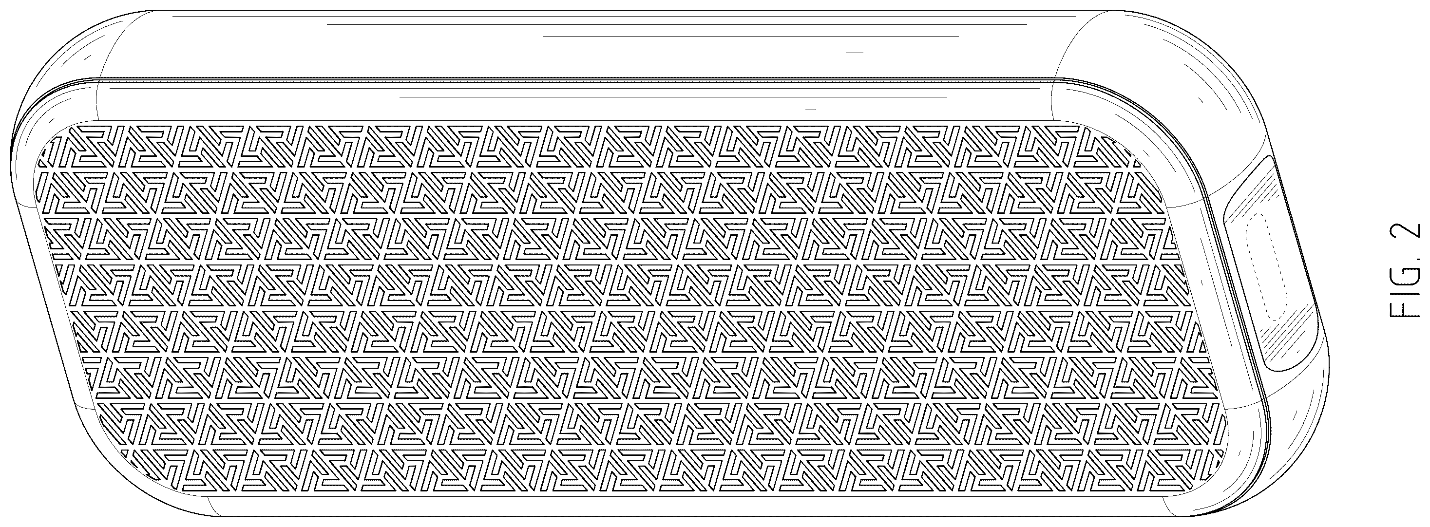 Patent USD1123929 Figure 2 – Portable cloud terminal