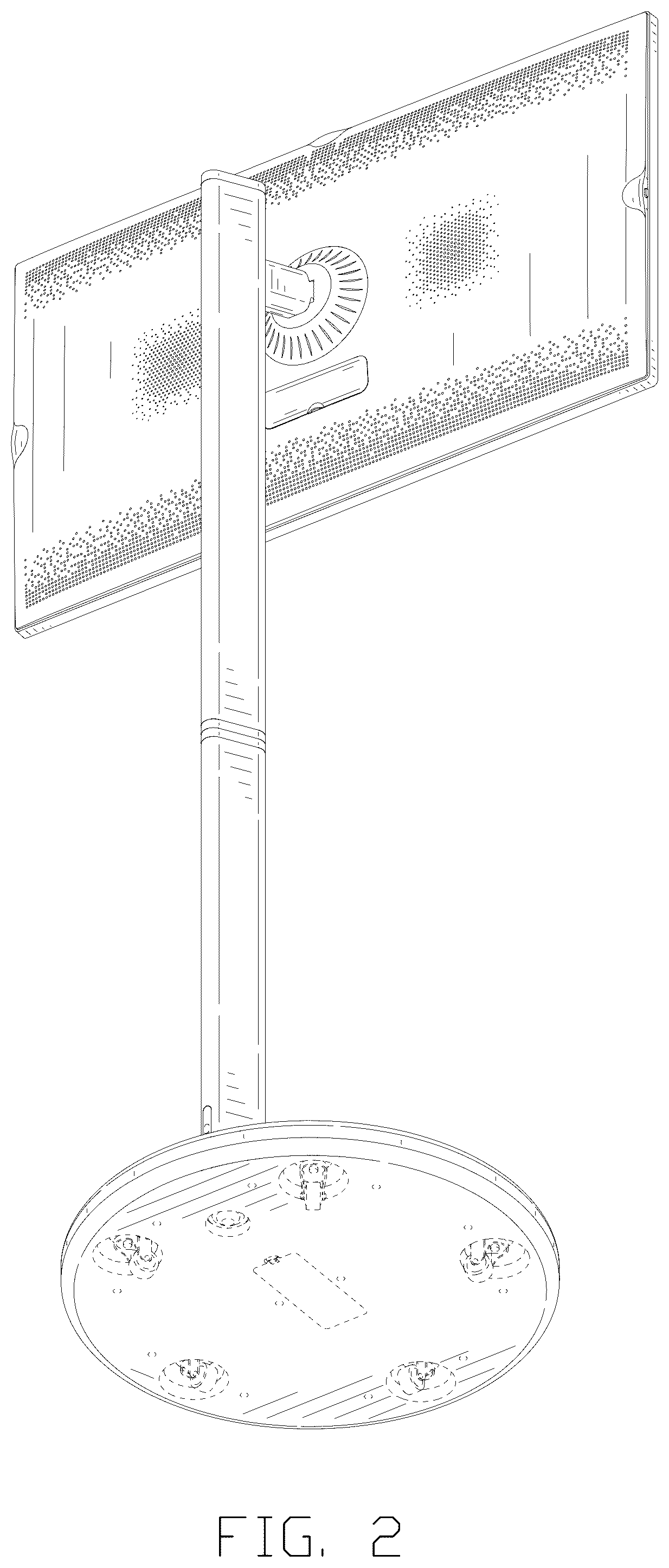 Patent USD1123930 Figure 2 – Portable monitor