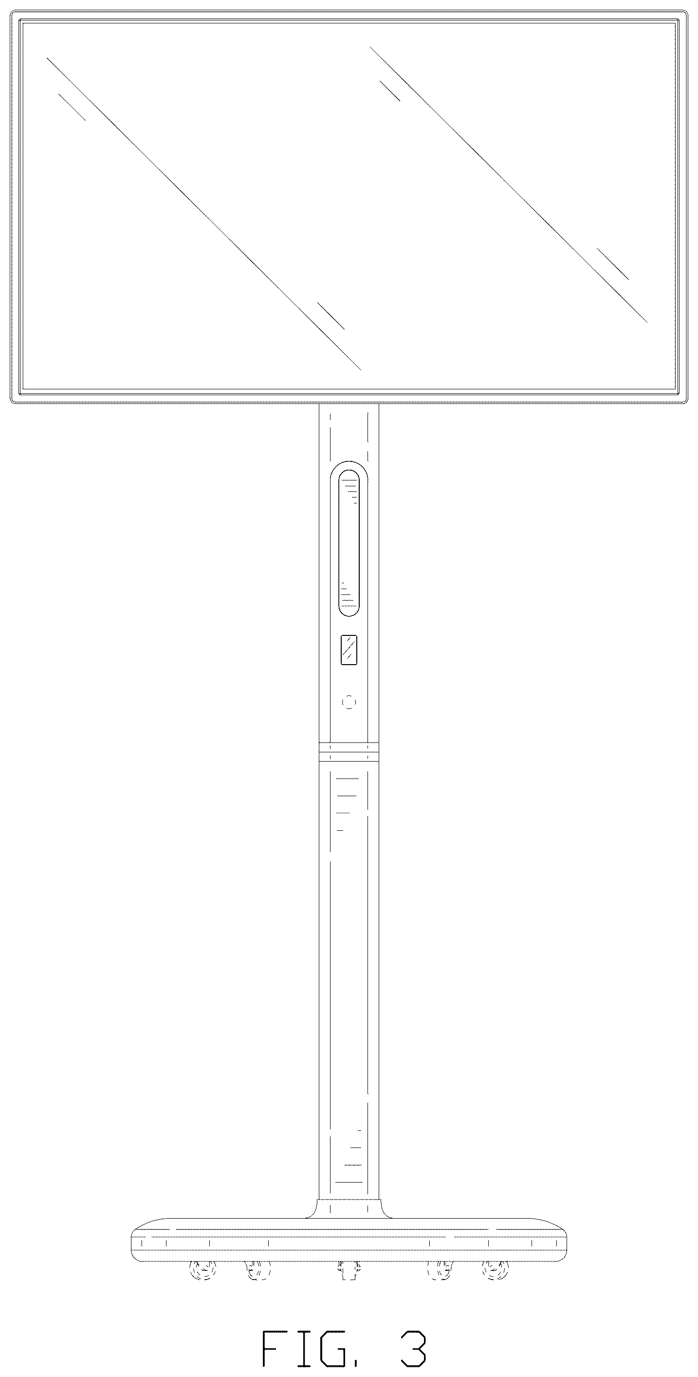 Patent USD1123930 Figure 3 – Portable monitor