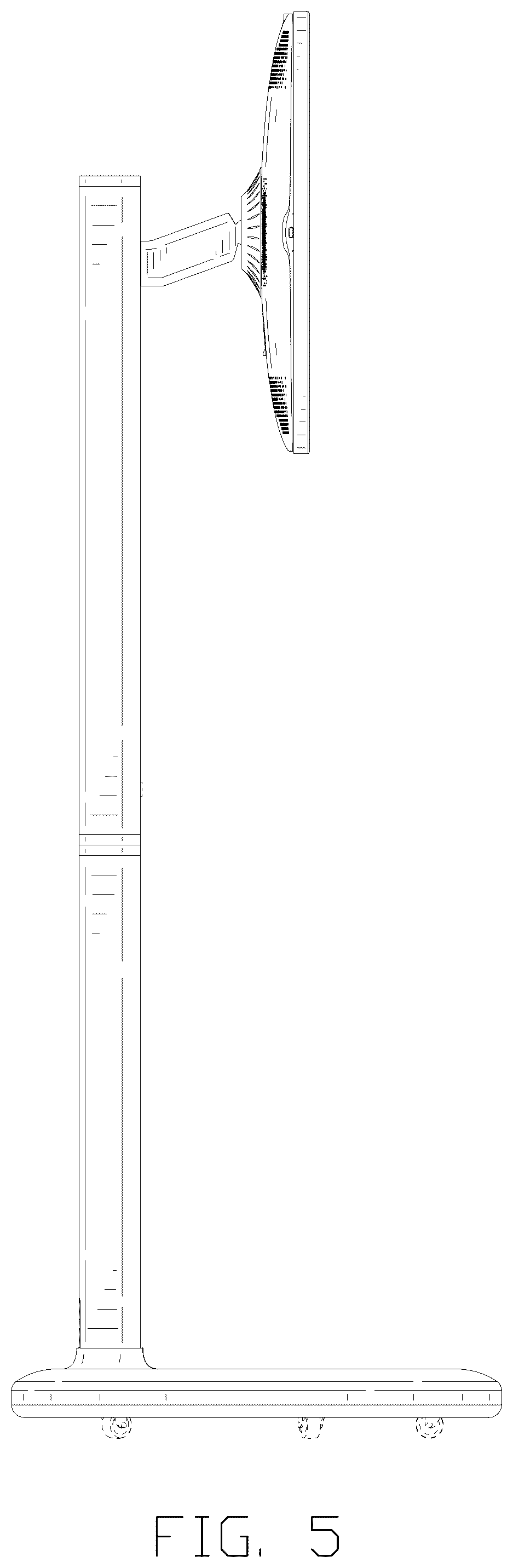 Patent USD1123930 Figure 5 – Portable monitor