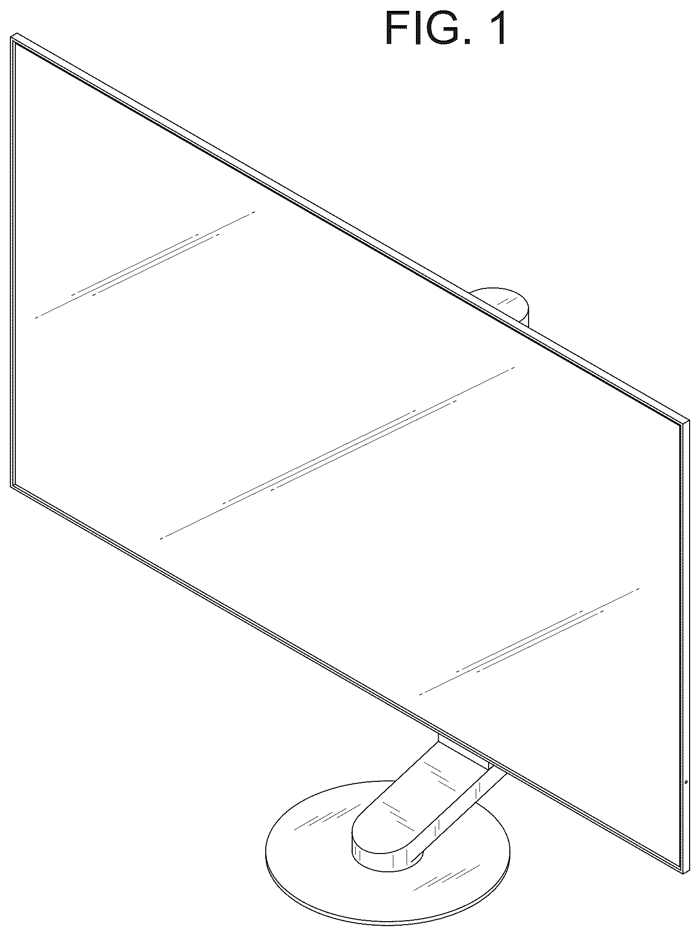 Patent USD1123932 — Monitor display — Figure 1