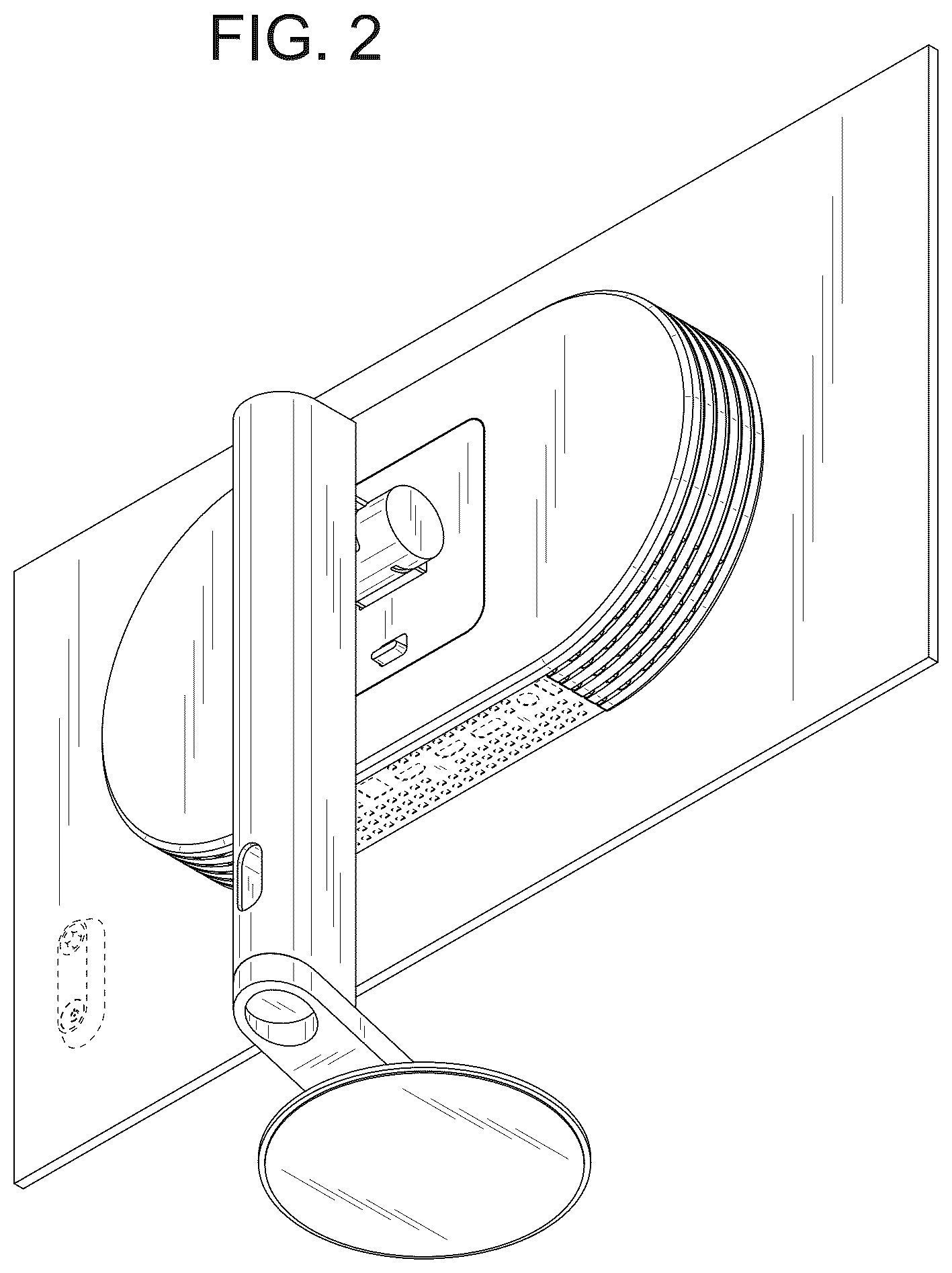Patent USD1123932 Figure 2 – Monitor display