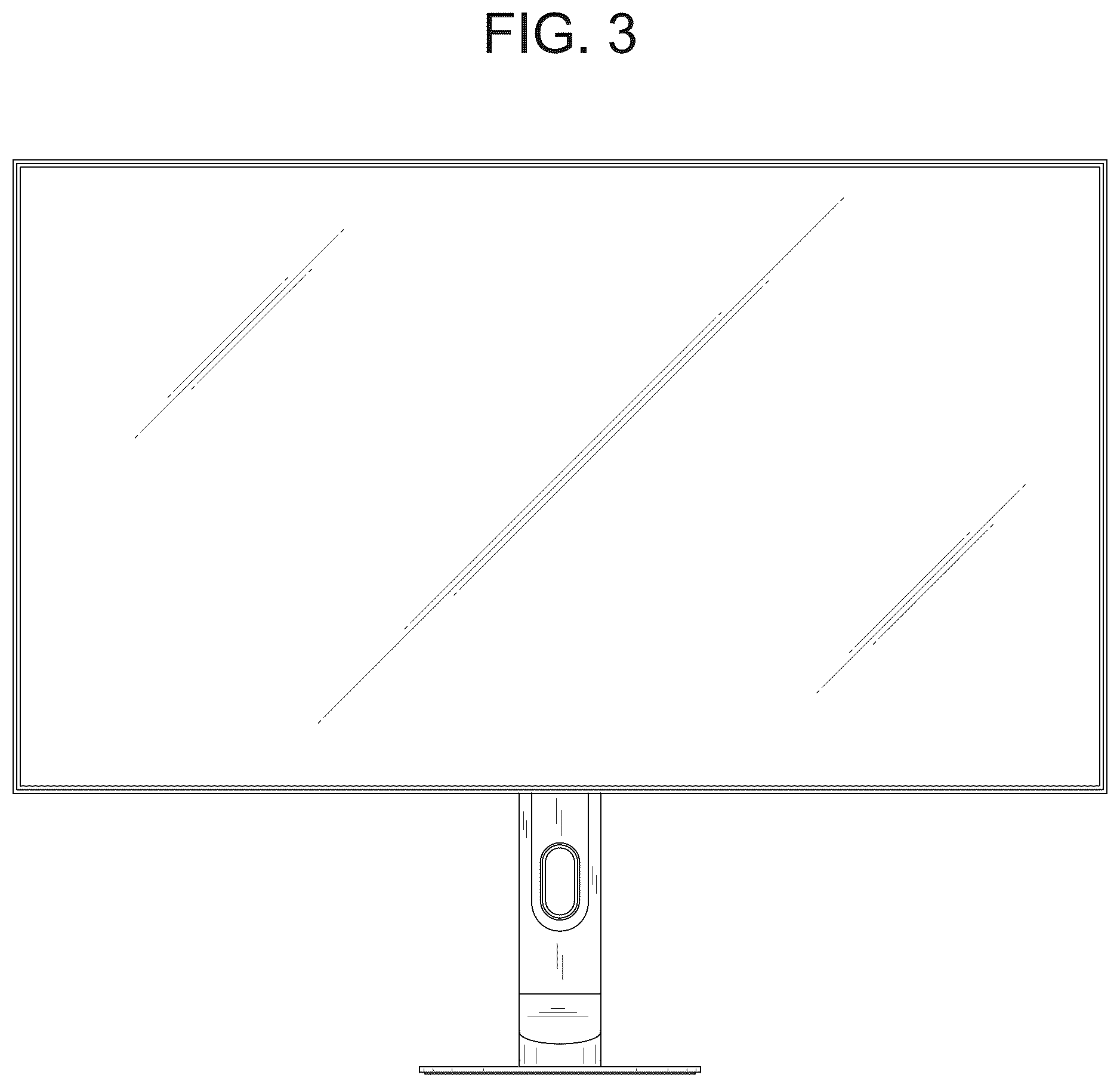 Patent USD1123932 Figure 3 – Monitor display