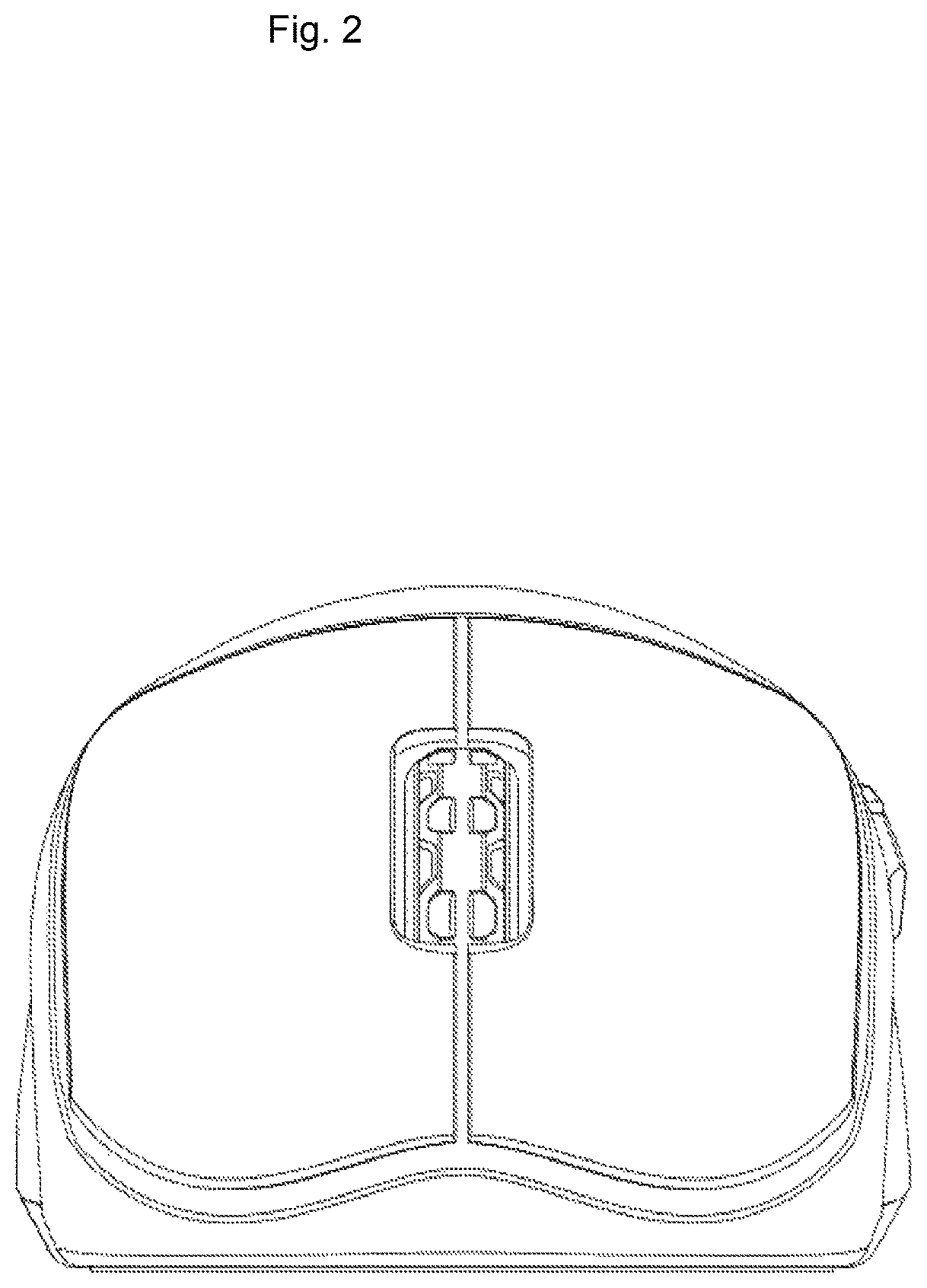 Patent USD1123934 Figure 2 – Computer mouse