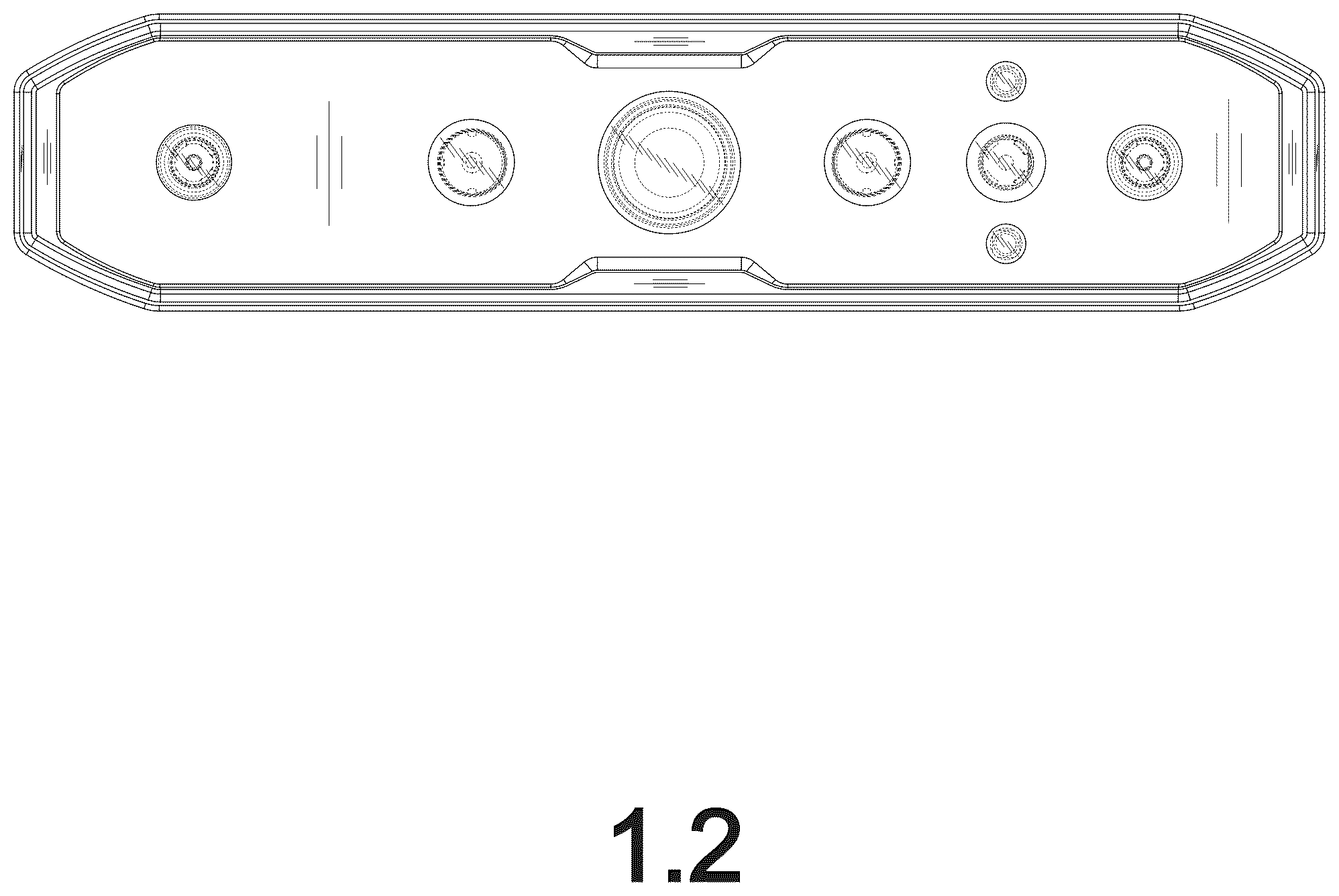 Patent USD1123937 Figure 2 – Data processing scanner