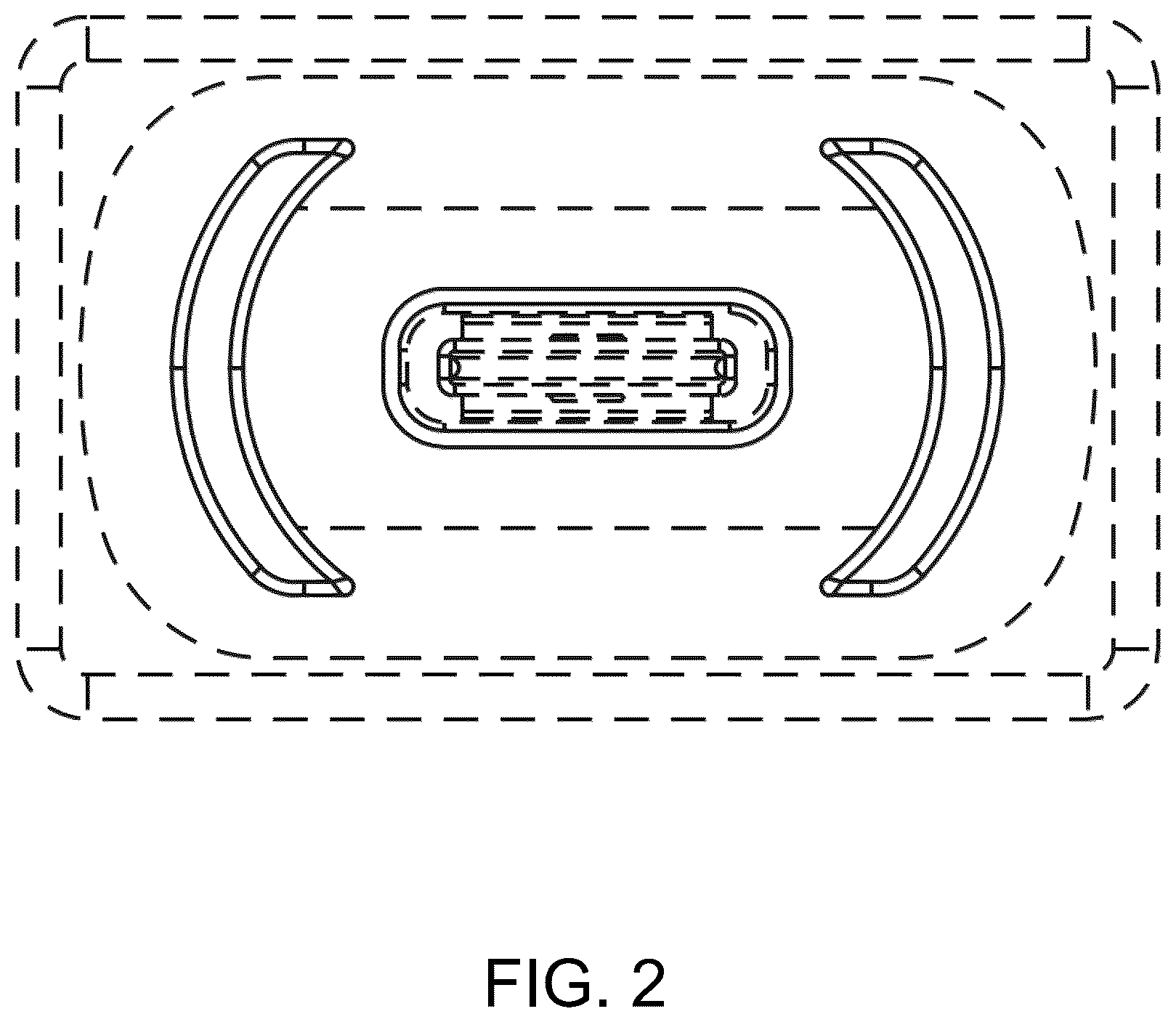 Patent USD1123938 Figure 2 – Connection socket for universal serial bus