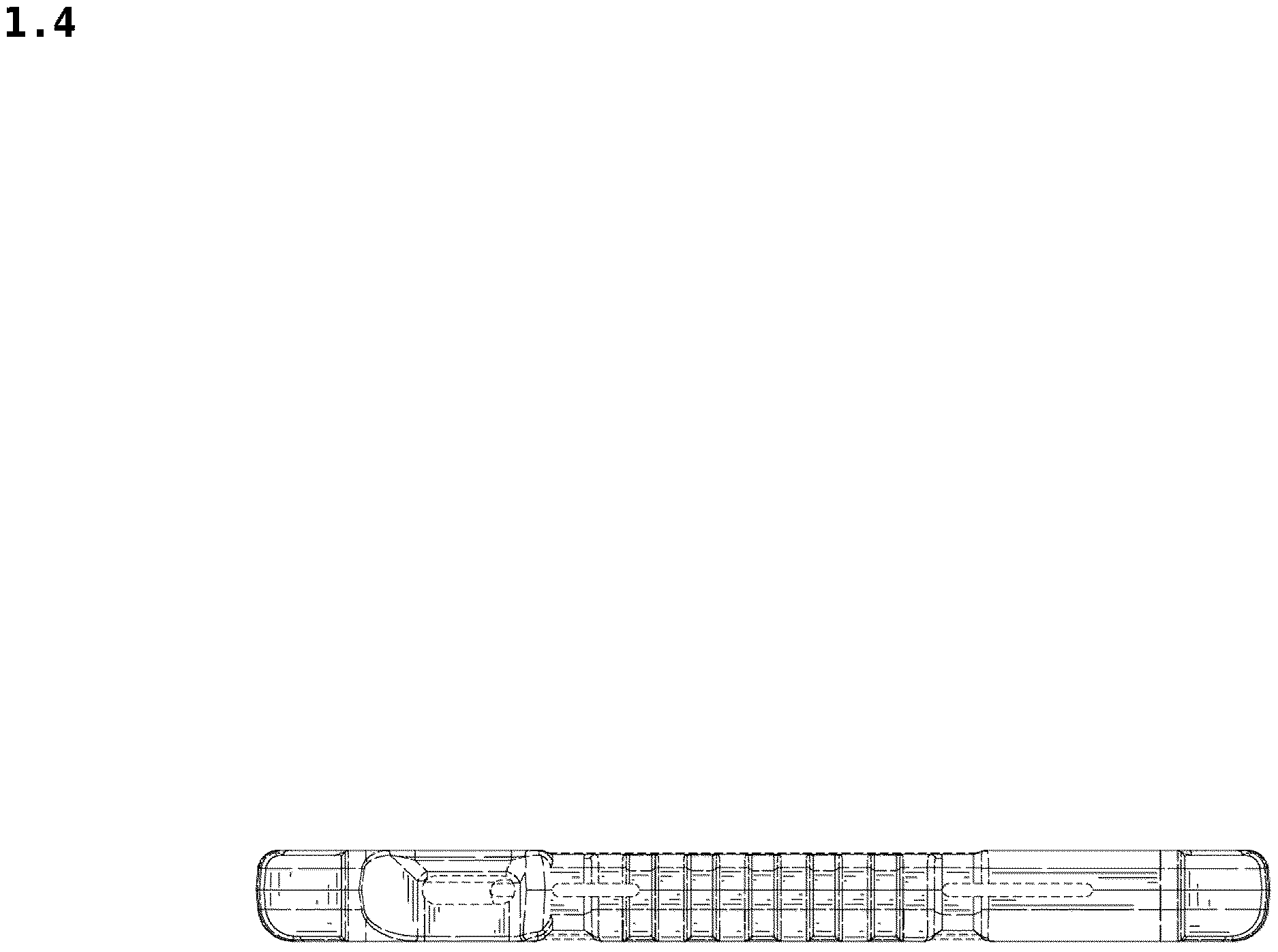 Patent USD1123942 Figure 4 – Tablet case