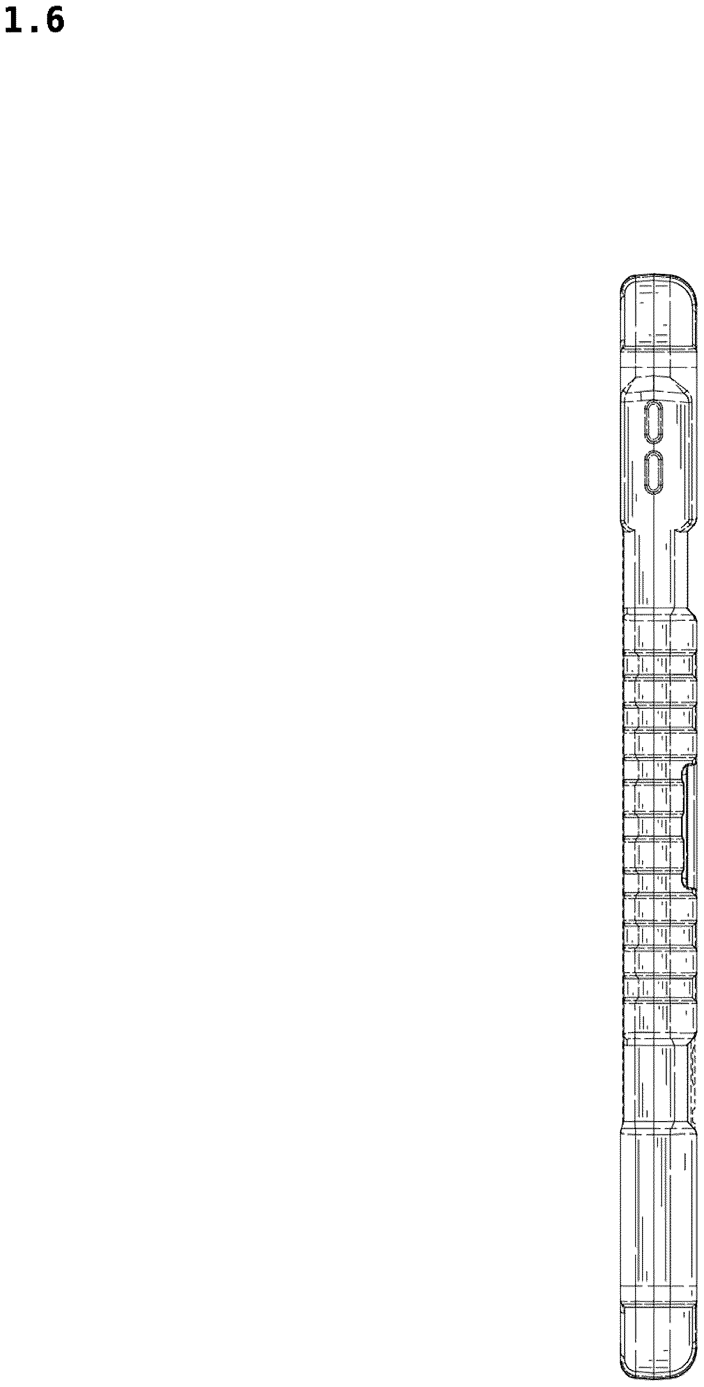 Patent USD1123942 Figure 6 – Tablet case