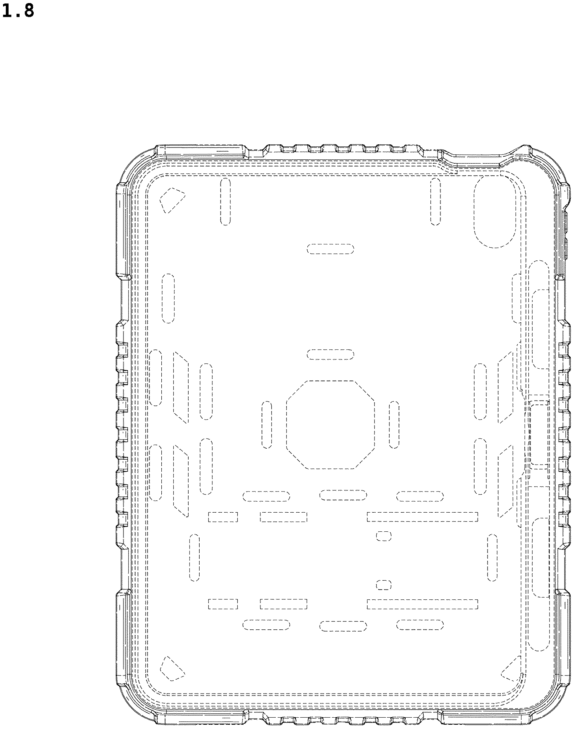 Patent USD1123942 Figure 8 – Tablet case