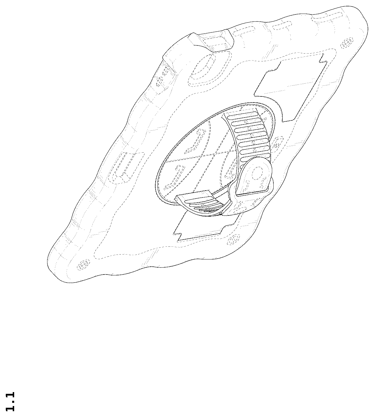 Patent USD1123944 — Tablet case — Figure 1