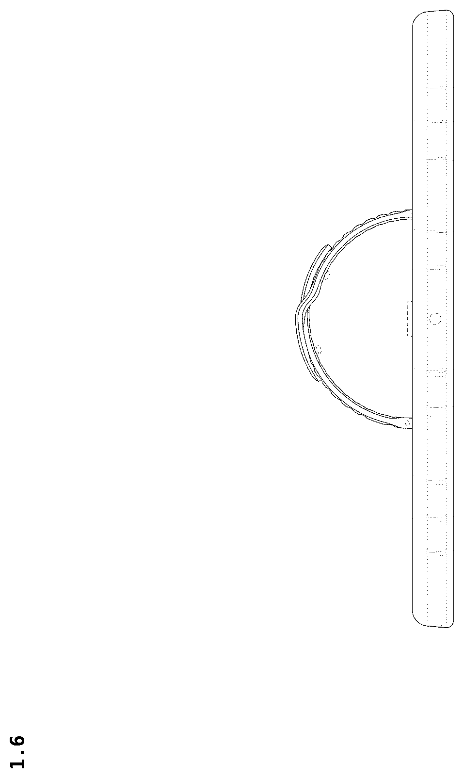 Patent USD1123944 Figure 6 – Tablet case