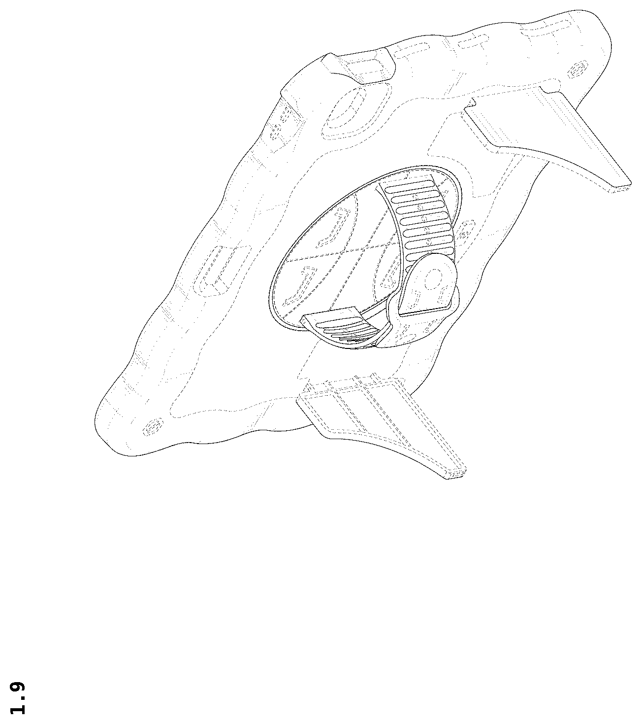 Patent USD1123944 Figure 9 – Tablet case