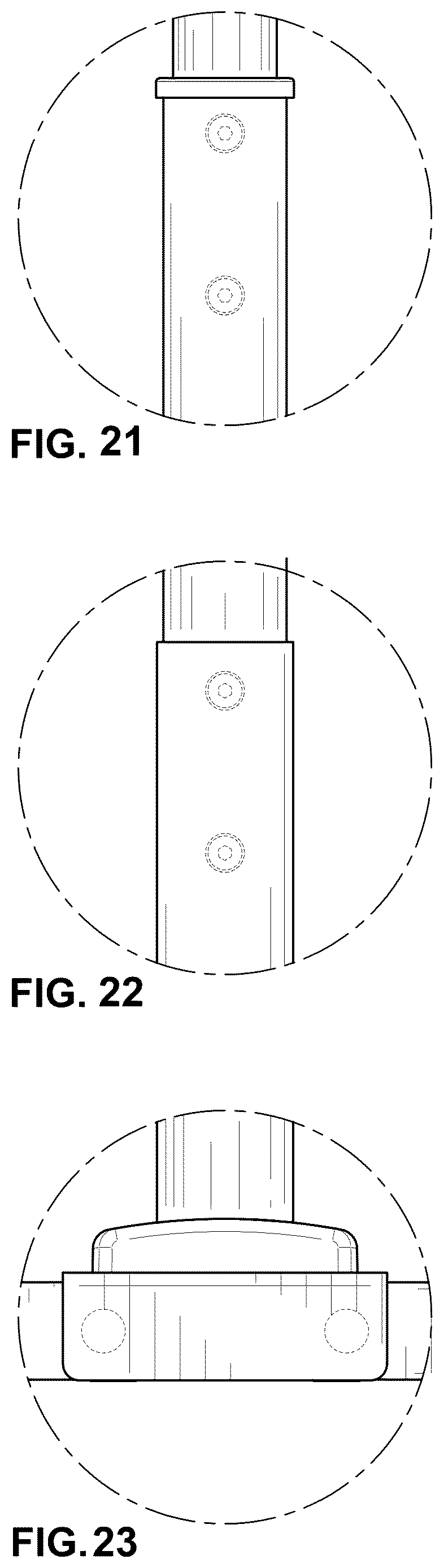 Patent USD1123945 Figure 11 – Display stand