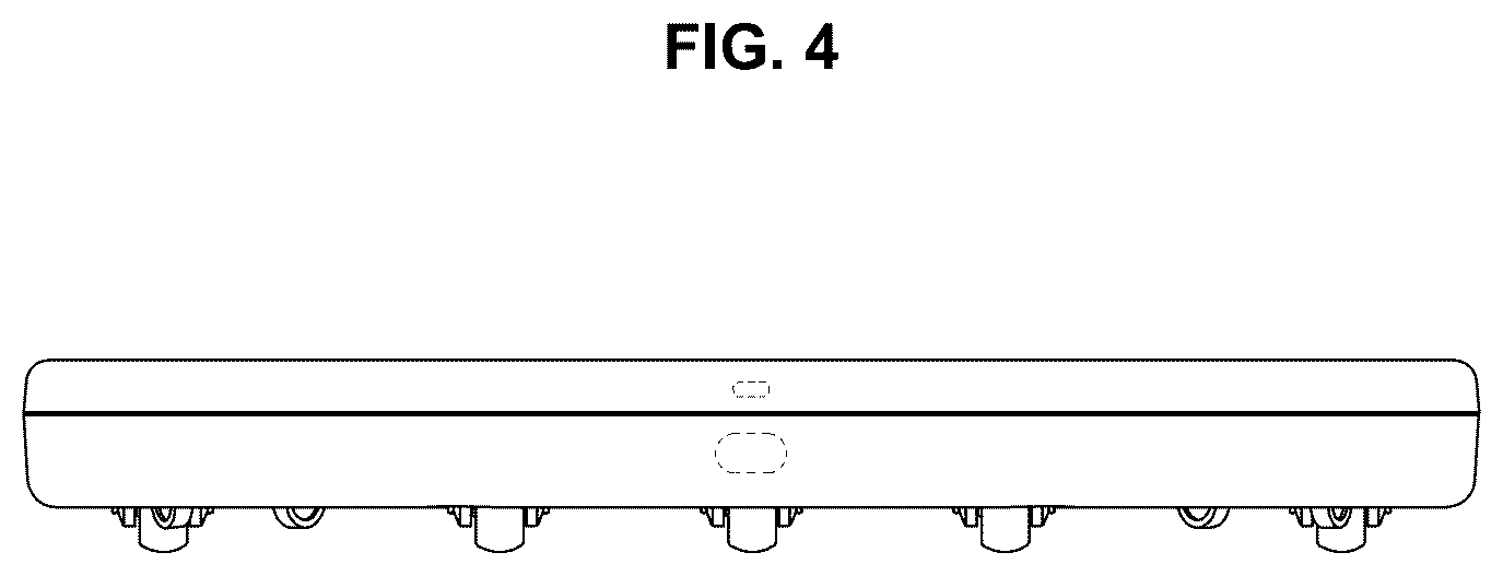 Patent USD1123946 Figure 4 – Stand base for display device
