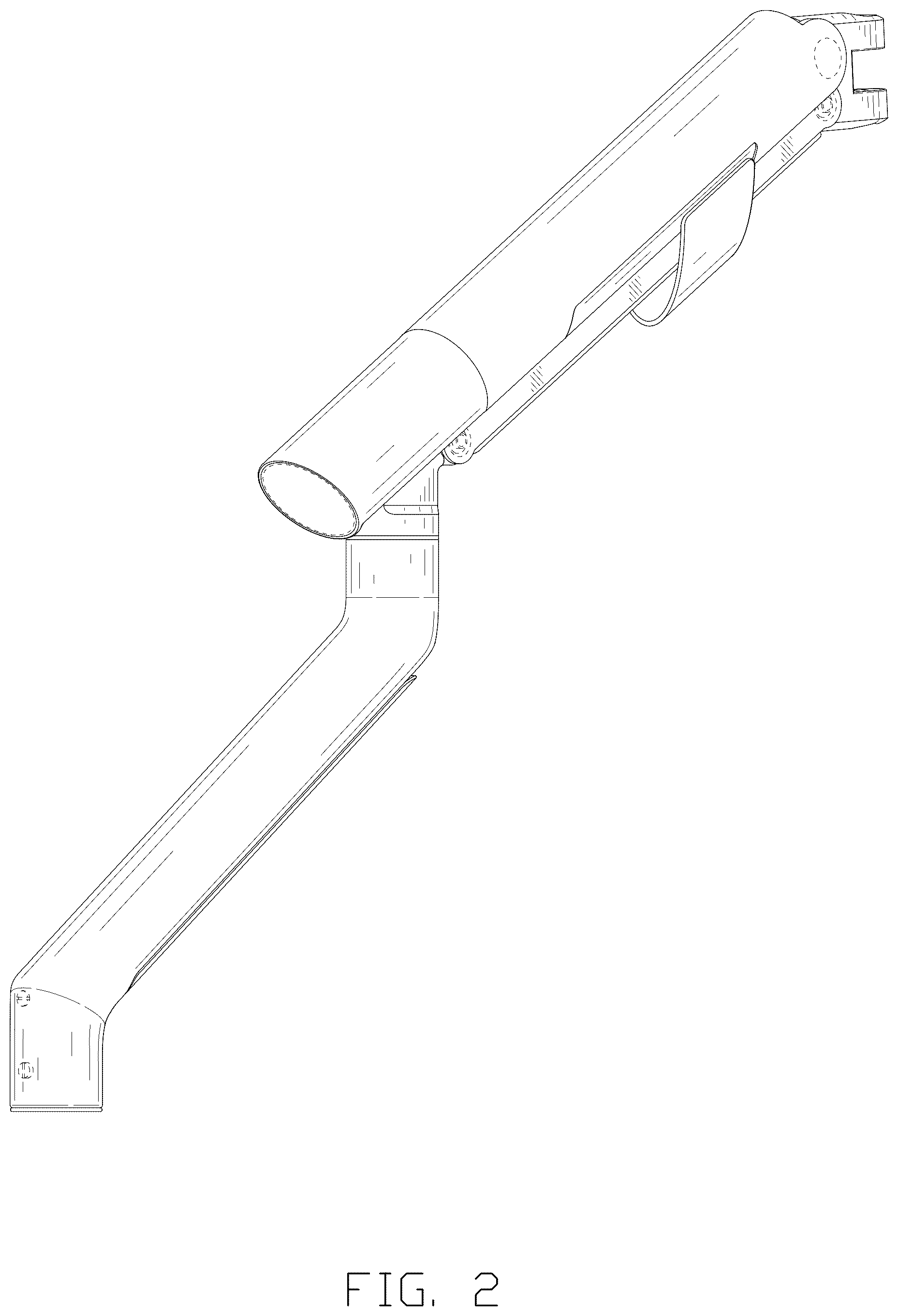 Patent USD1123947 Figure 2 – Monitor arm