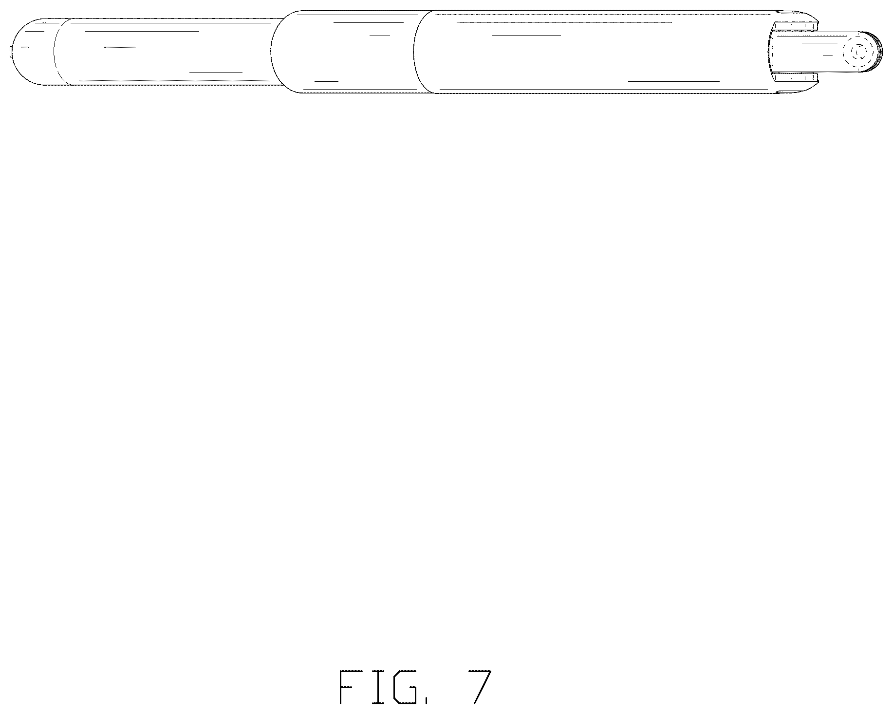 Patent USD1123947 Figure 7 – Monitor arm