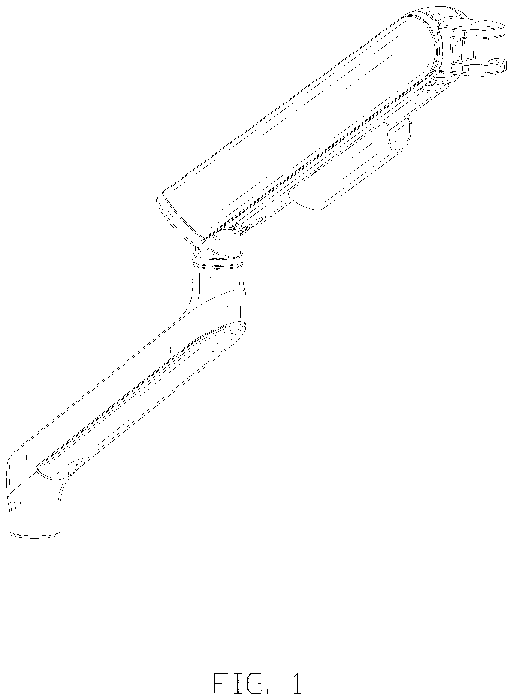 Patent USD1123948 — Monitor arm — Figure 1