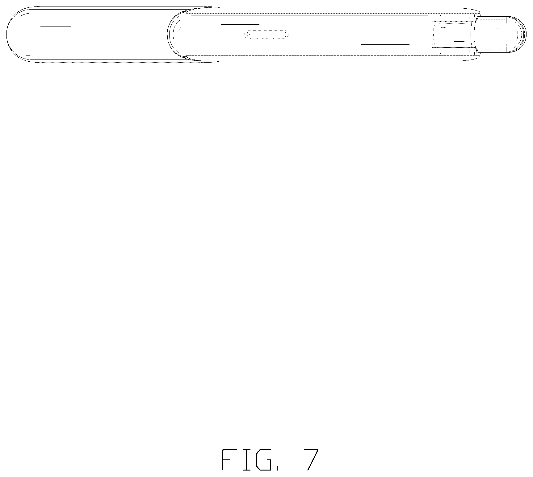 Patent USD1123948 Figure 7 – Monitor arm