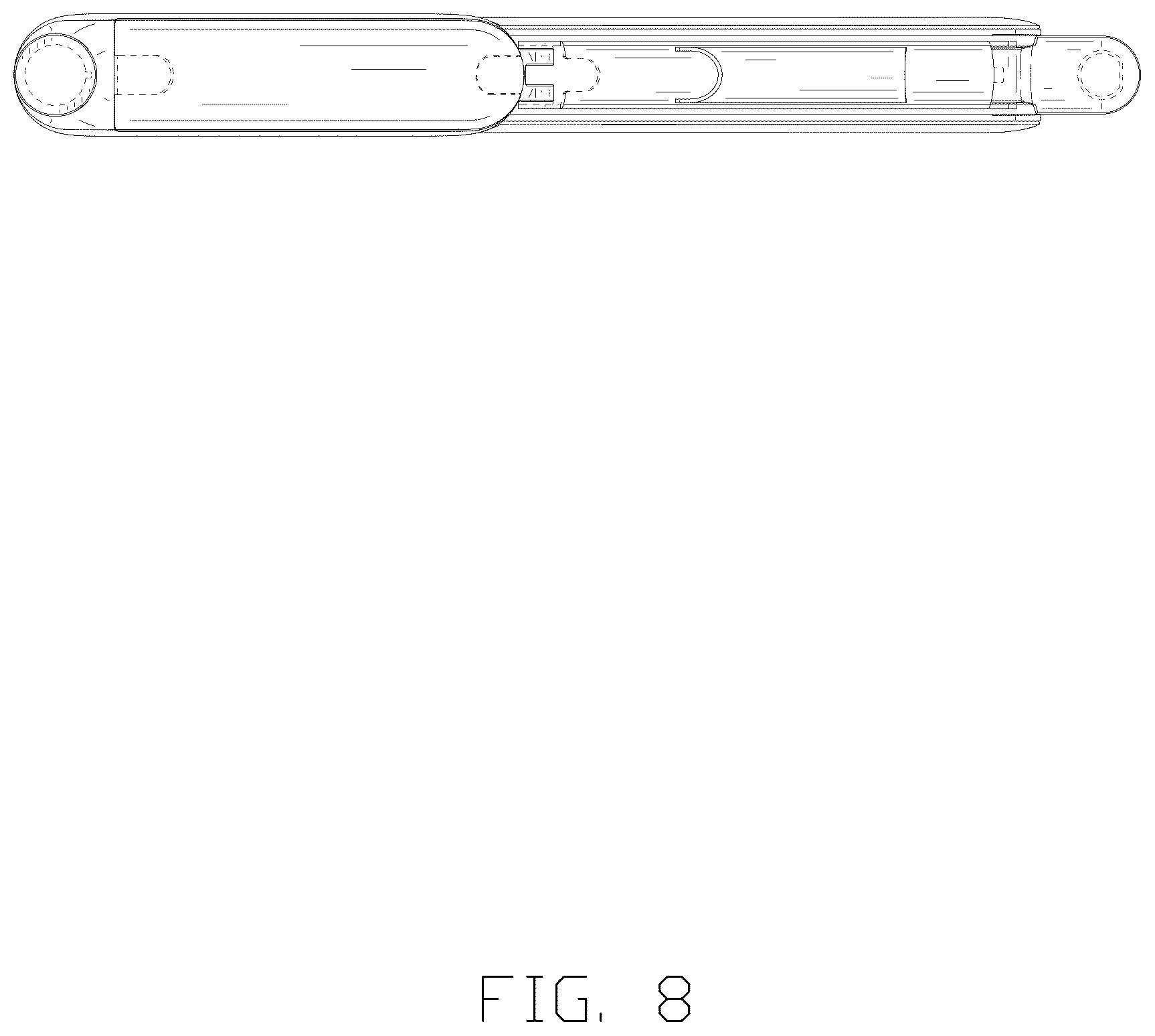 Patent USD1123948 Figure 8 – Monitor arm