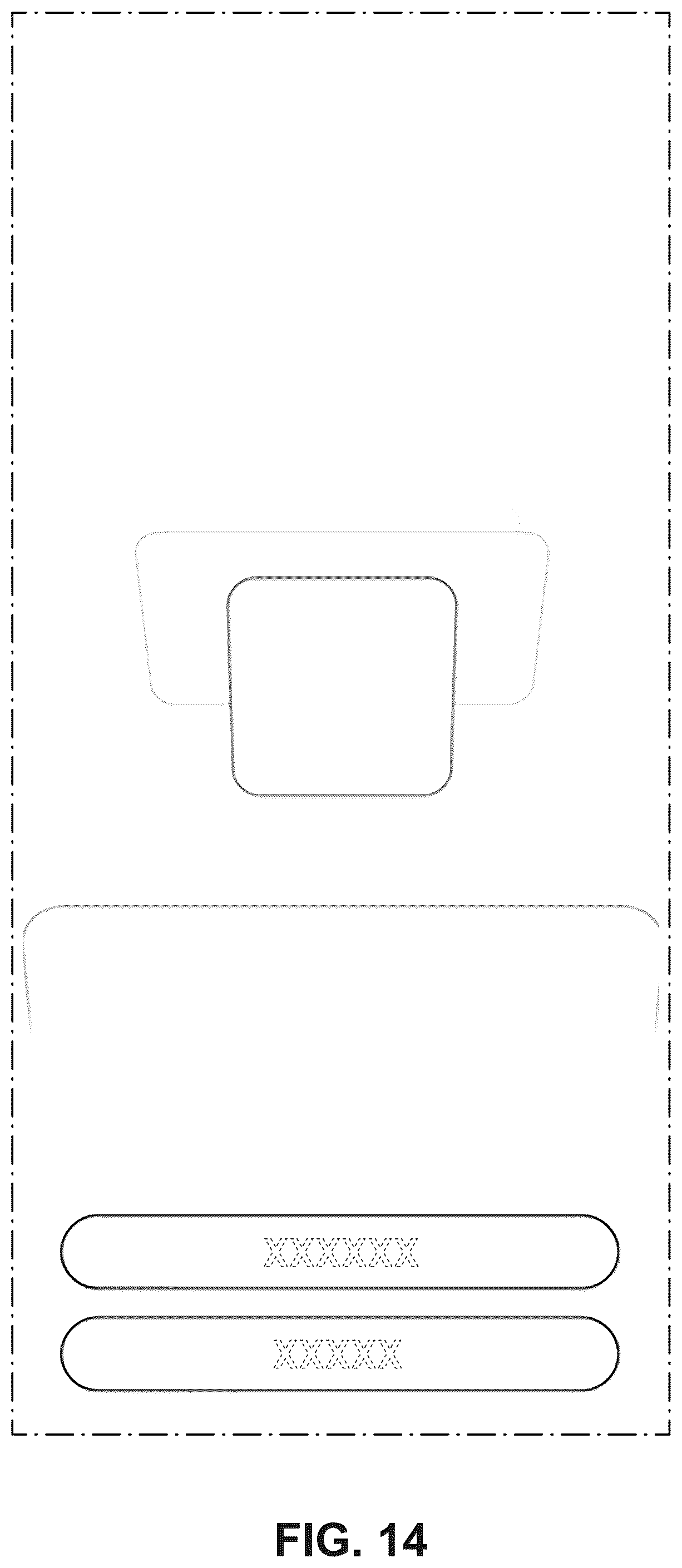 Patent USD1123949 Figure 14 – Display screen or portion thereof with an animated graphical user interface