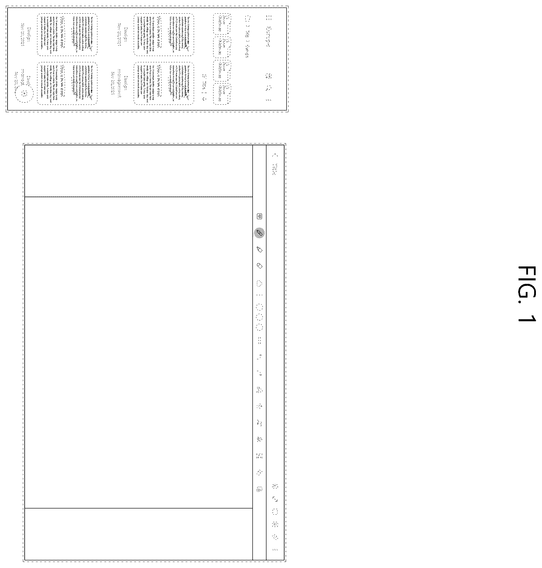 Patent USD1123953 — Pair of display screens or portions thereof with transitional graphical user interface — Figure 1
