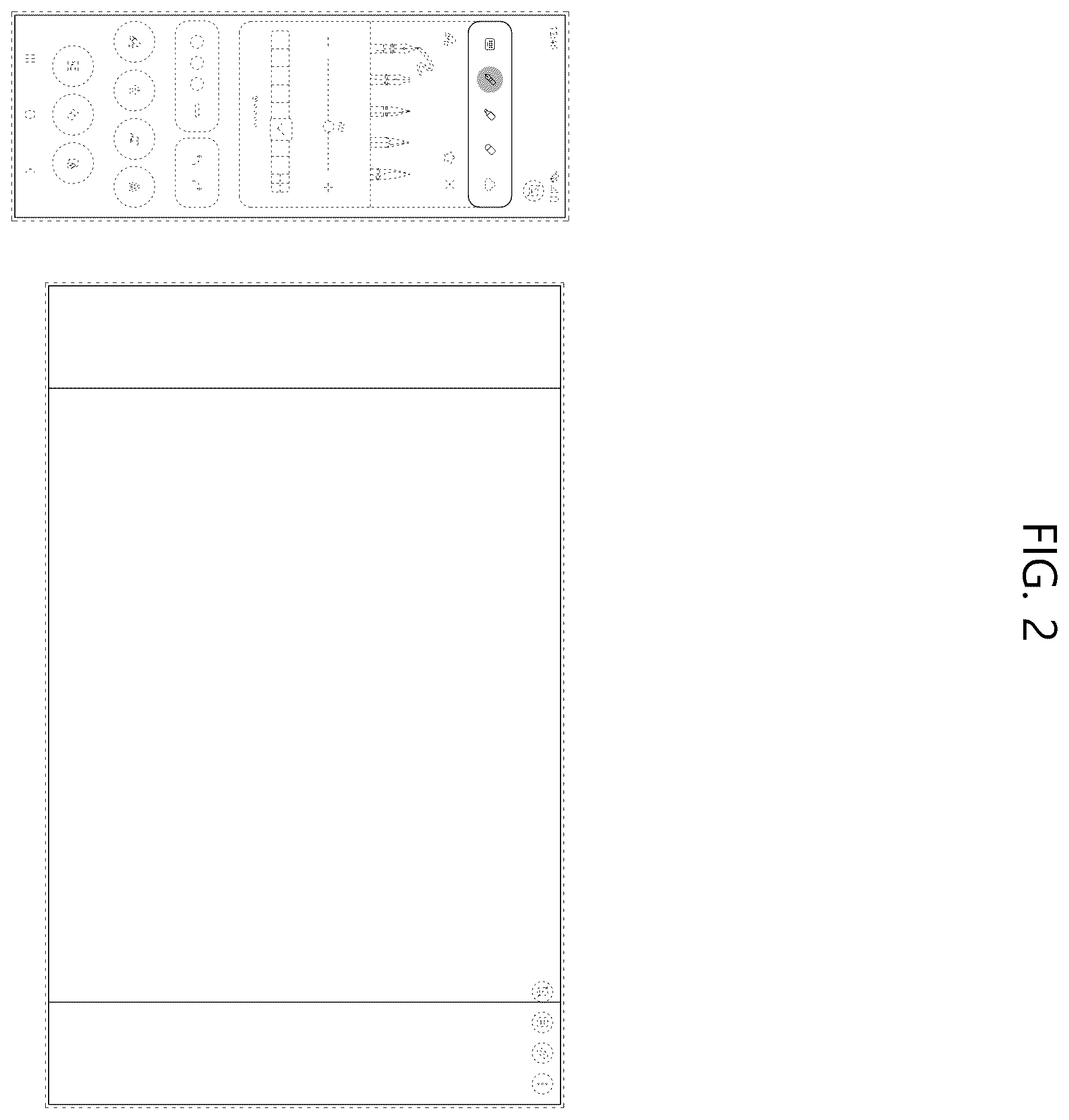 Patent USD1123953 Figure 2 – Pair of display screens or portions thereof with transitional graphical user interface