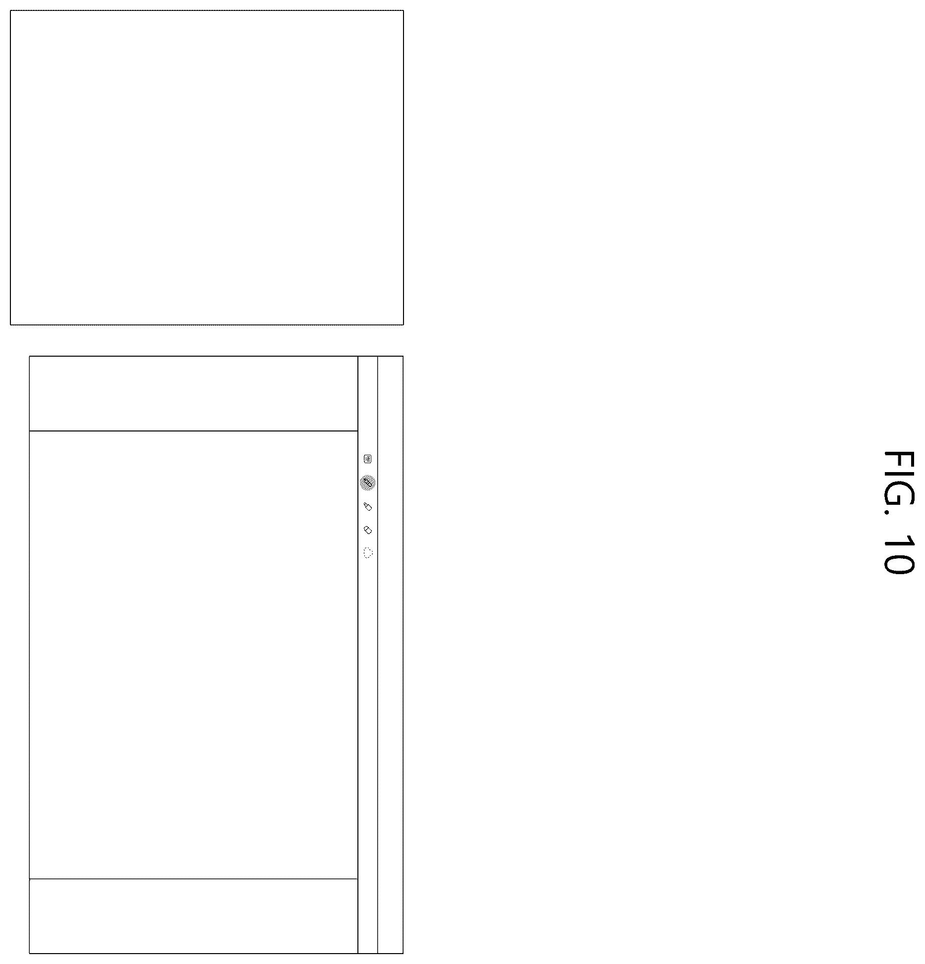 Patent USD1123953 Figure 10 – Pair of display screens or portions thereof with transitional graphical user interface