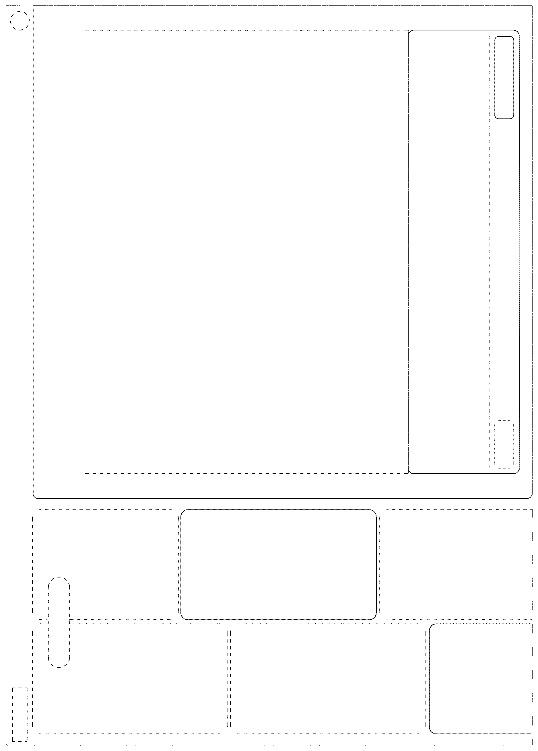 Patent USD1123958 Figure 1 – Display screen or portion thereof with a graphical user interface