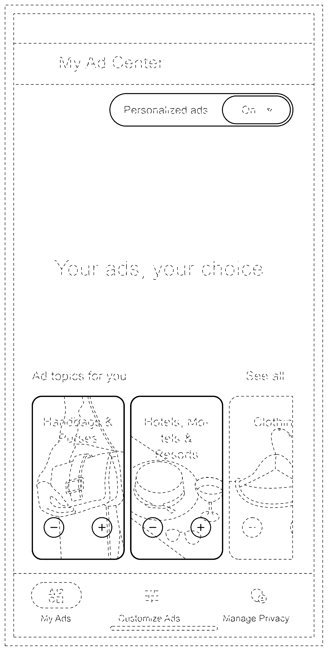 Patent USD1123967 — Display screen or portion thereof with graphical user interface — Figure 1