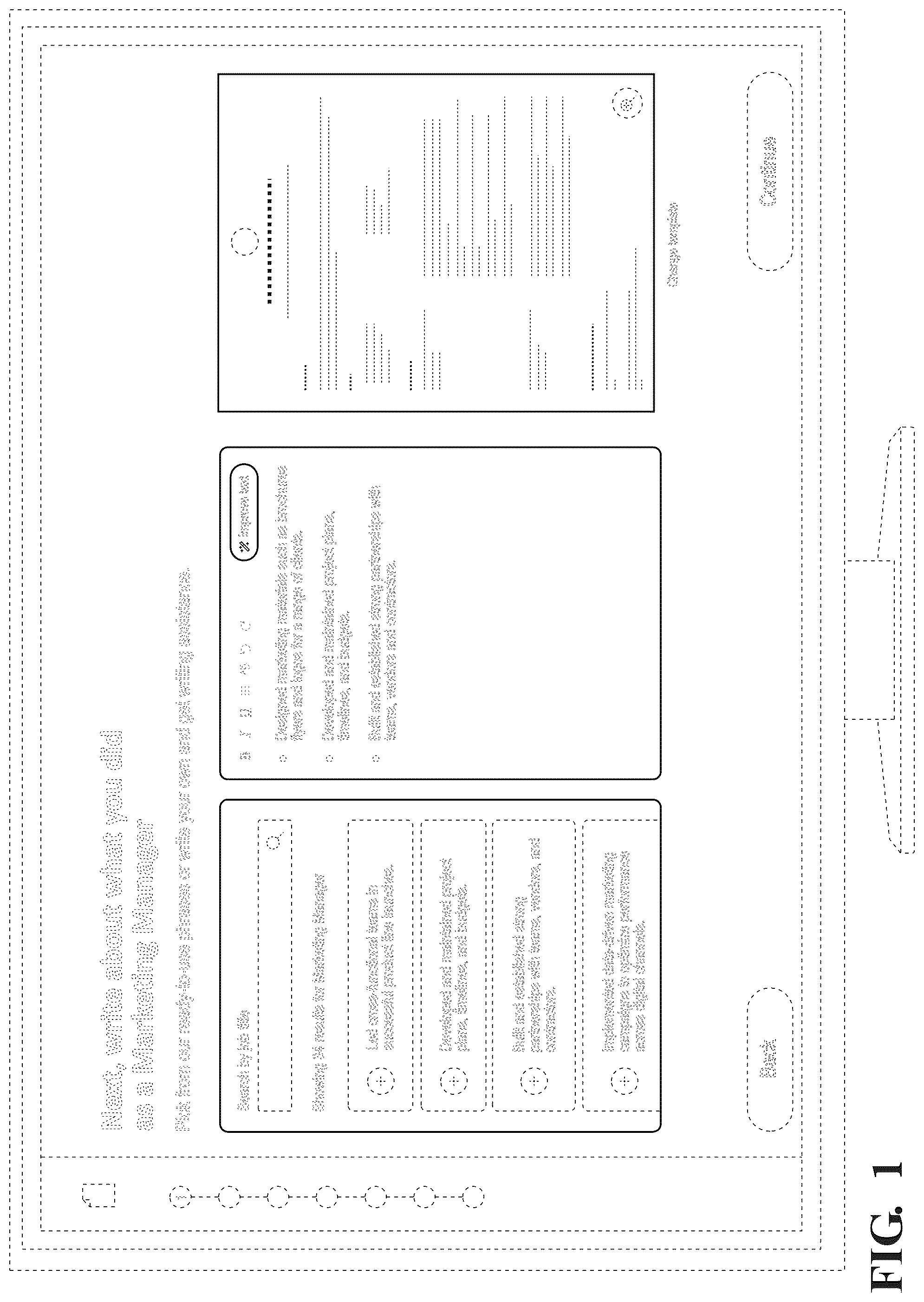 Patent USD1123968 Figure 1 – Display screen or portion thereof with a graphical user interface