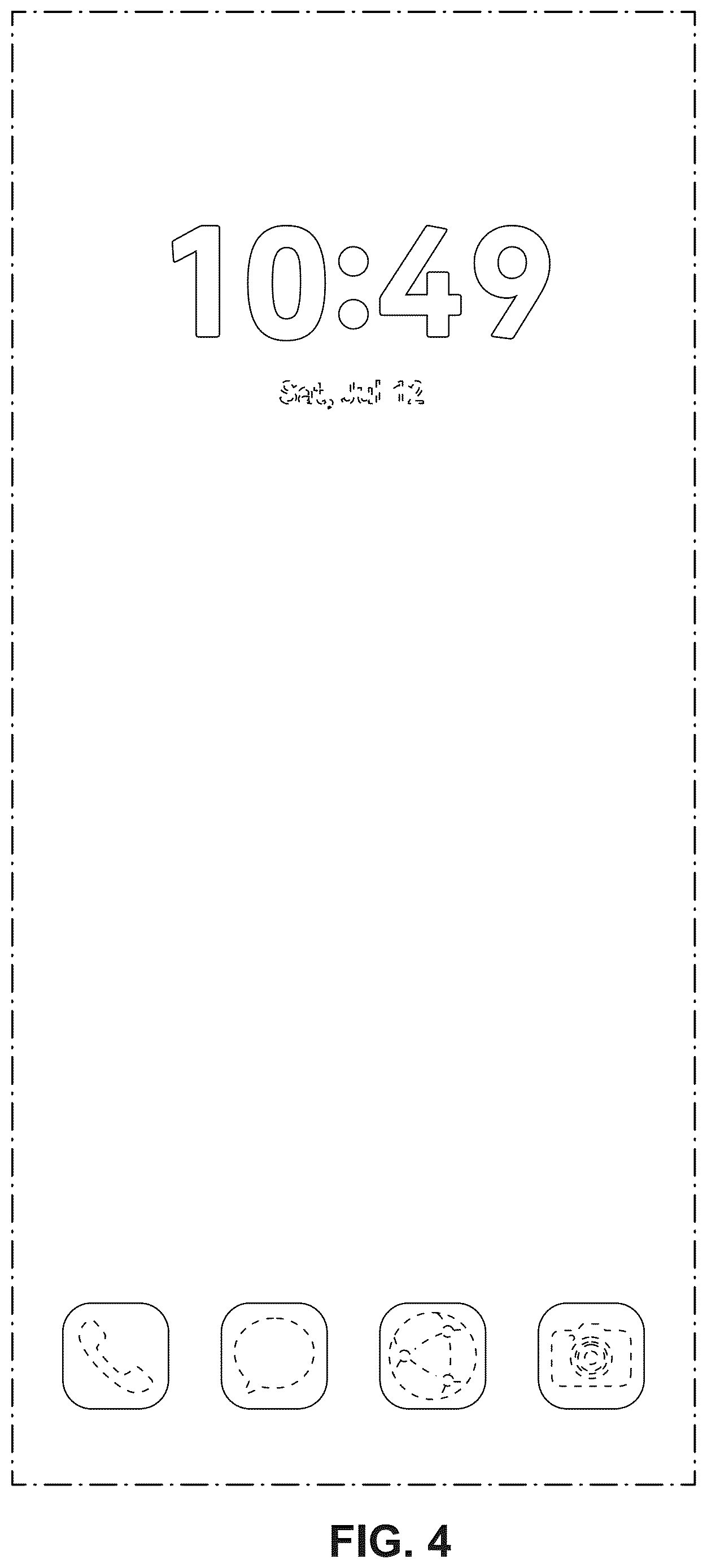 Patent USD1123977 Figure 4 – Display screen or portion thereof with animated graphical user interface
