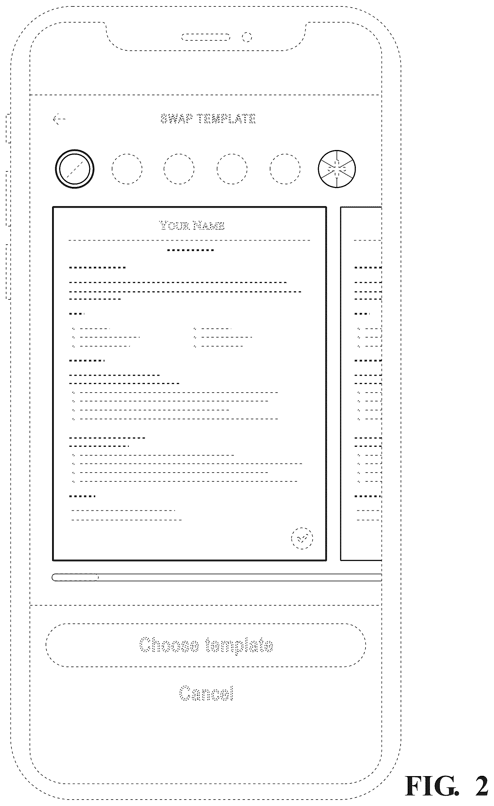 Patent USD1123982 Figure 2 – Display screen or portion thereof with graphical user interface