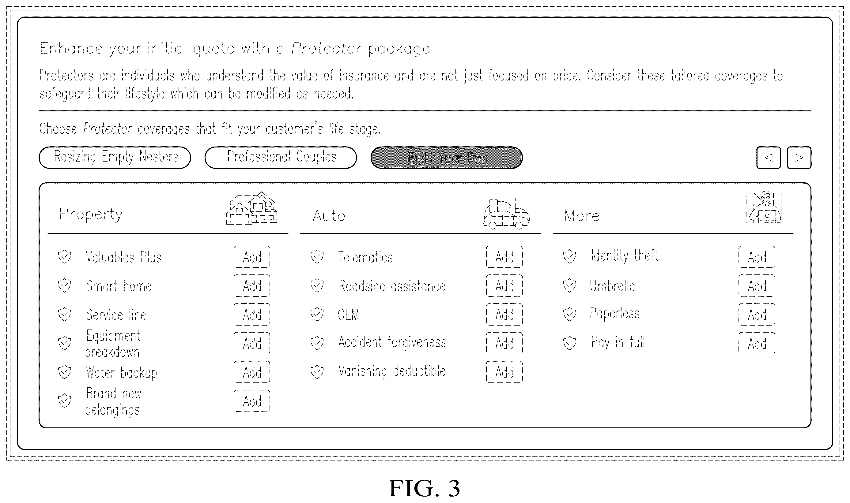 Patent USD1123987 Figure 3 – Display screen or portion thereof with animated graphical user interface