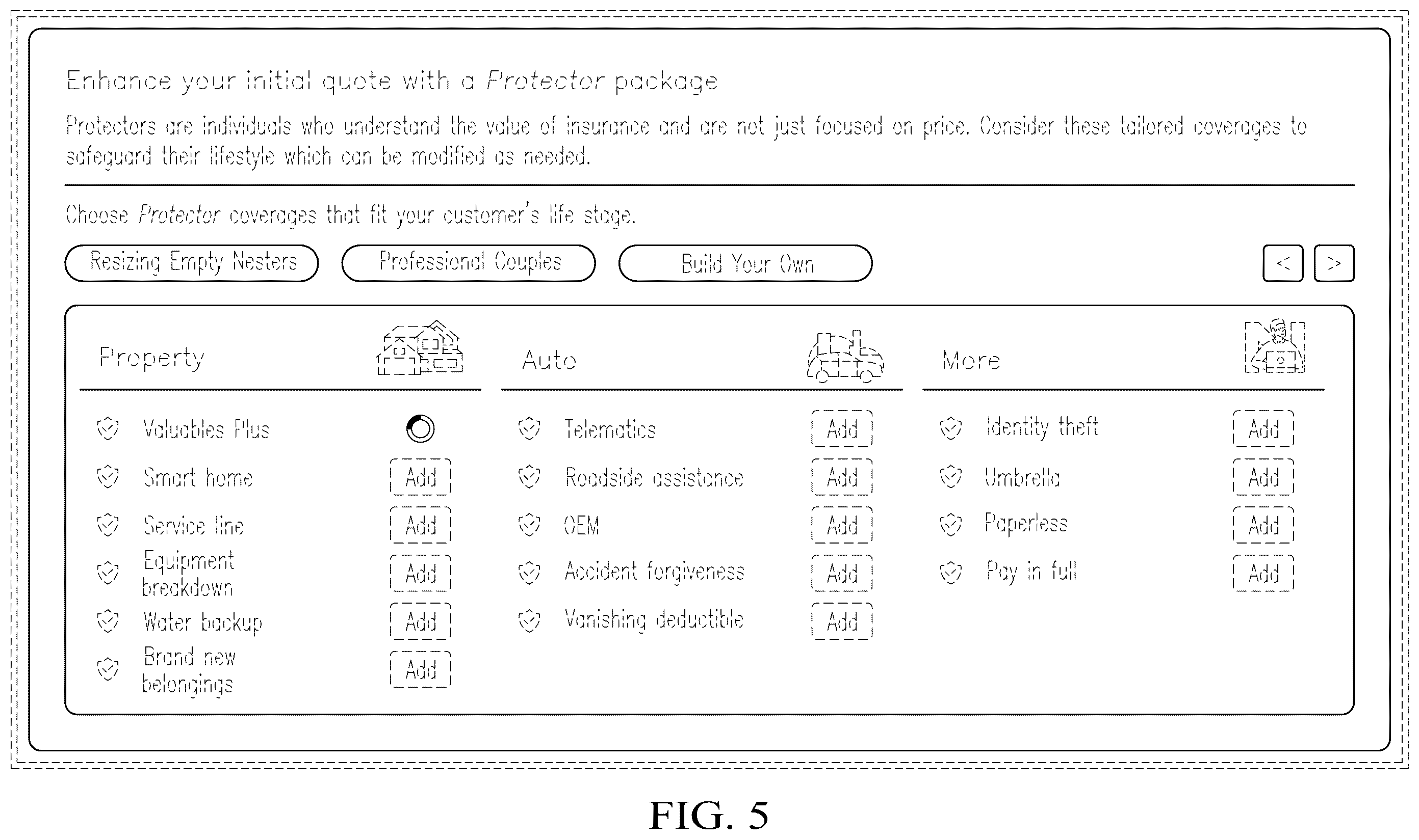 Patent USD1123988 Figure 5 – Display screen or portion thereof with animated graphical user interface