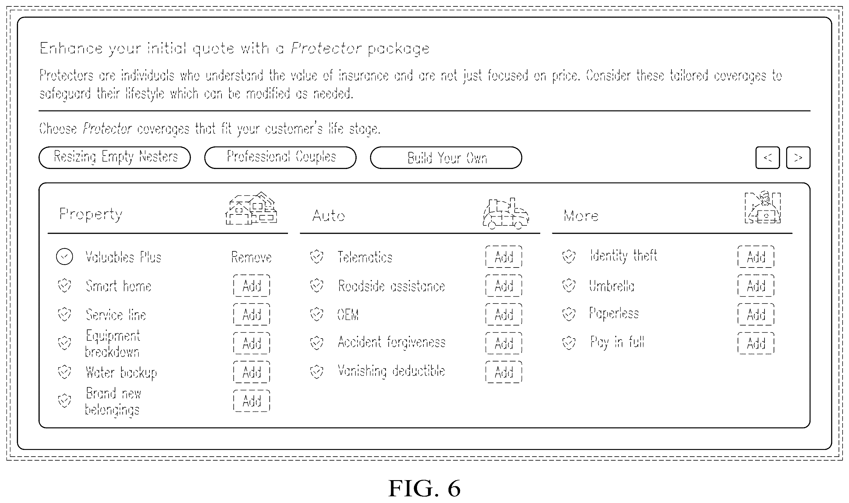Patent USD1123988 Figure 6 – Display screen or portion thereof with animated graphical user interface