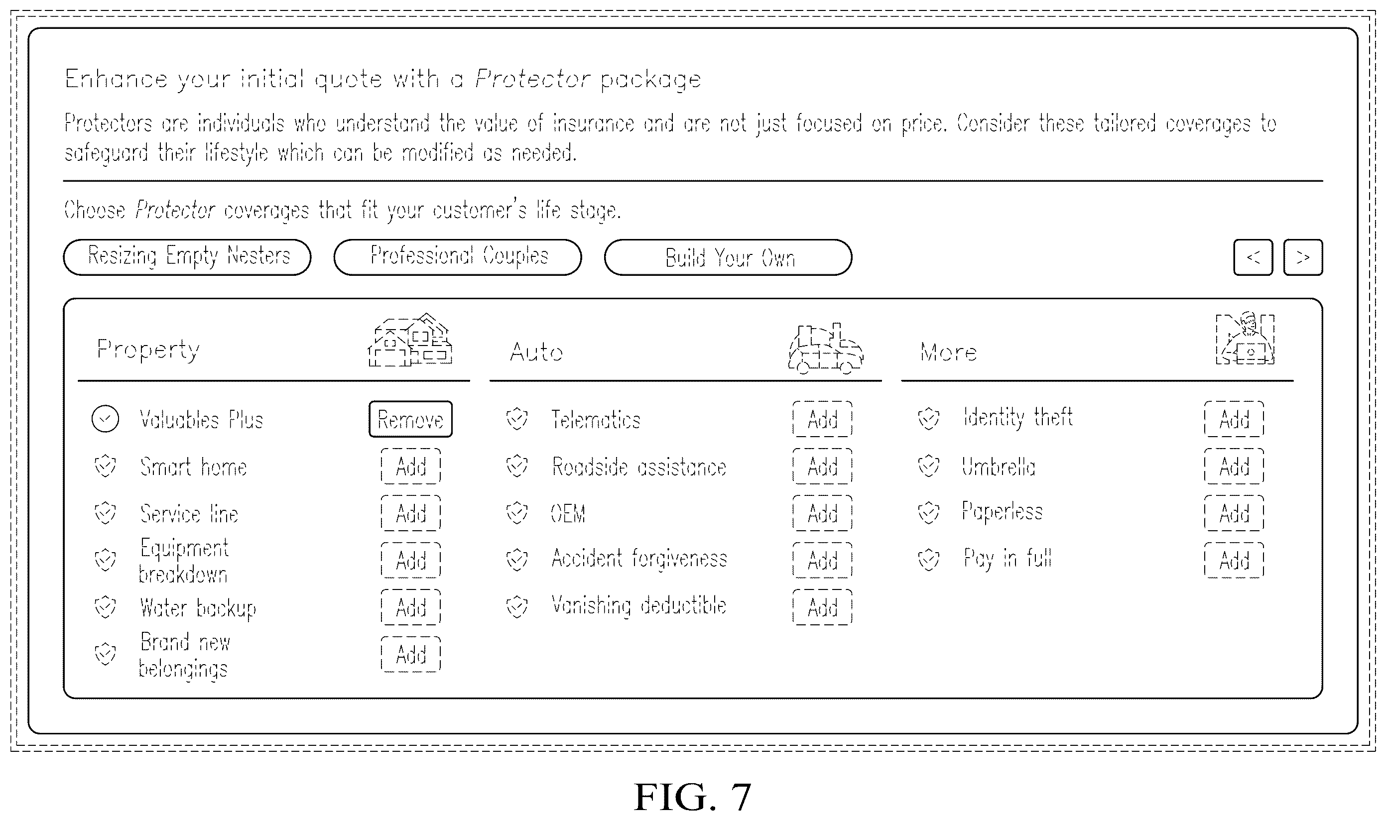 Patent USD1123988 Figure 7 – Display screen or portion thereof with animated graphical user interface