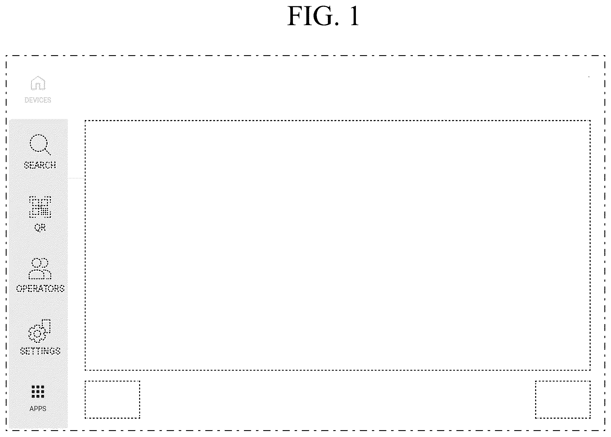 Patent USD1124009 — Display screen with animated graphical user interface — Figure 1
