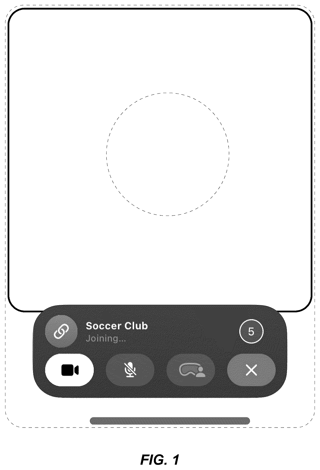 Patent USD1124014 Figure 1 – Display screen or portion thereof with graphical user interface