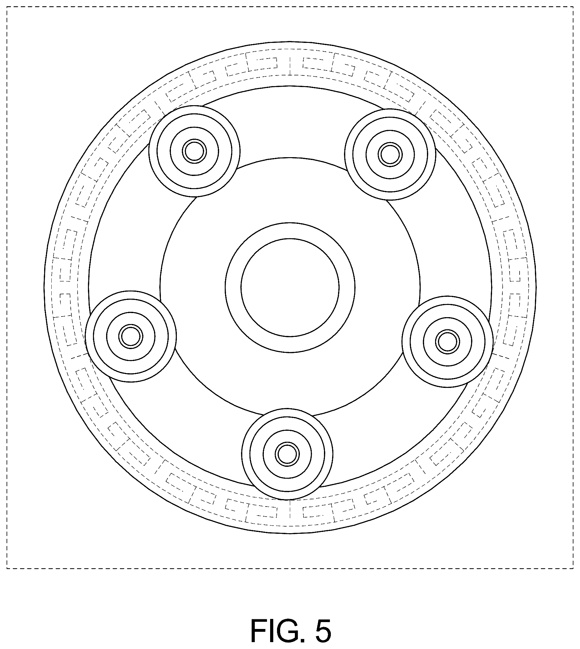 Patent USD1124016 Figure 5 – Display screen or portion thereof with a graphical user interface