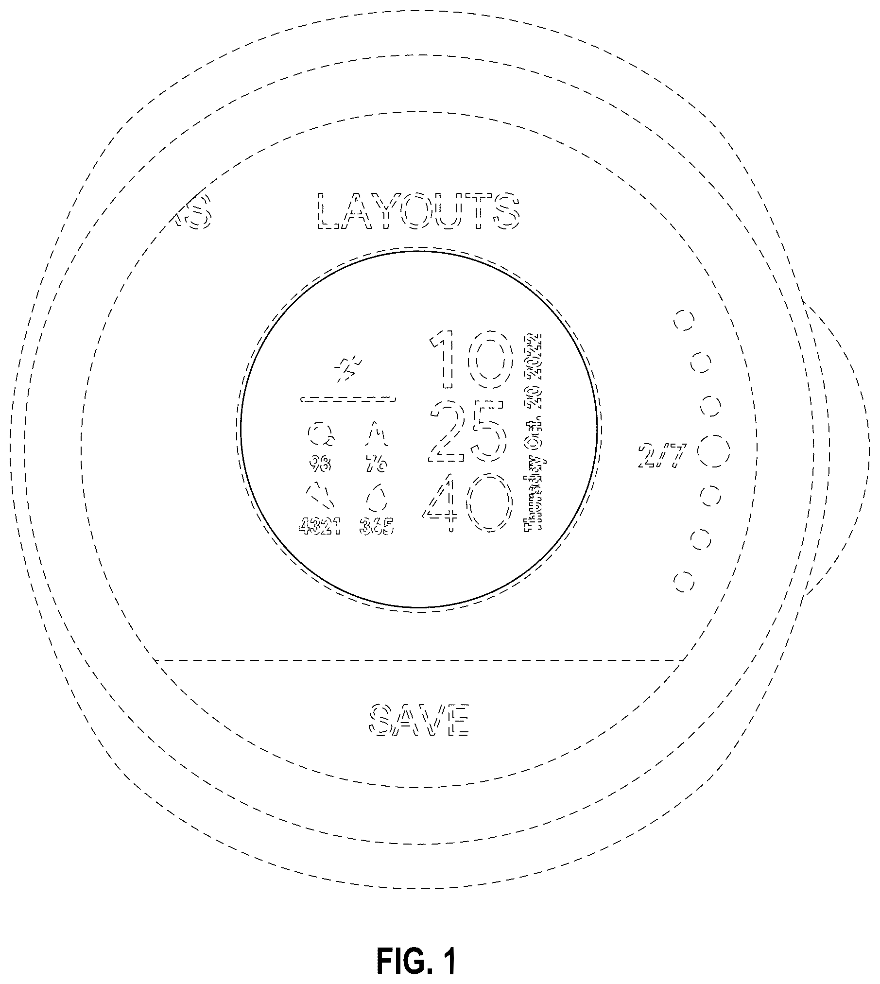 Patent USD1124017 Figure 1 – Display screen or portion thereof with animated graphical user interface