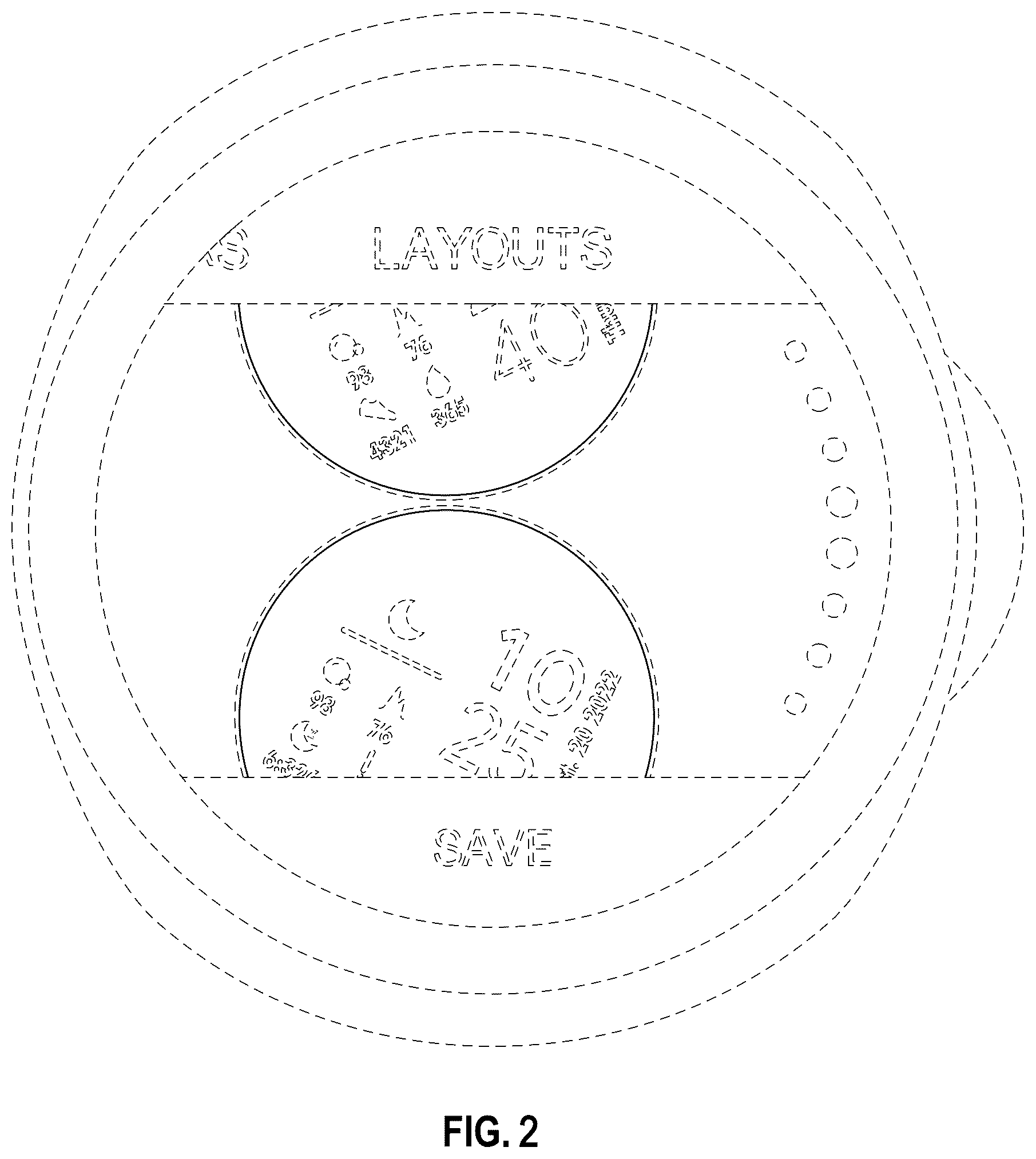 Patent USD1124017 Figure 2 – Display screen or portion thereof with animated graphical user interface