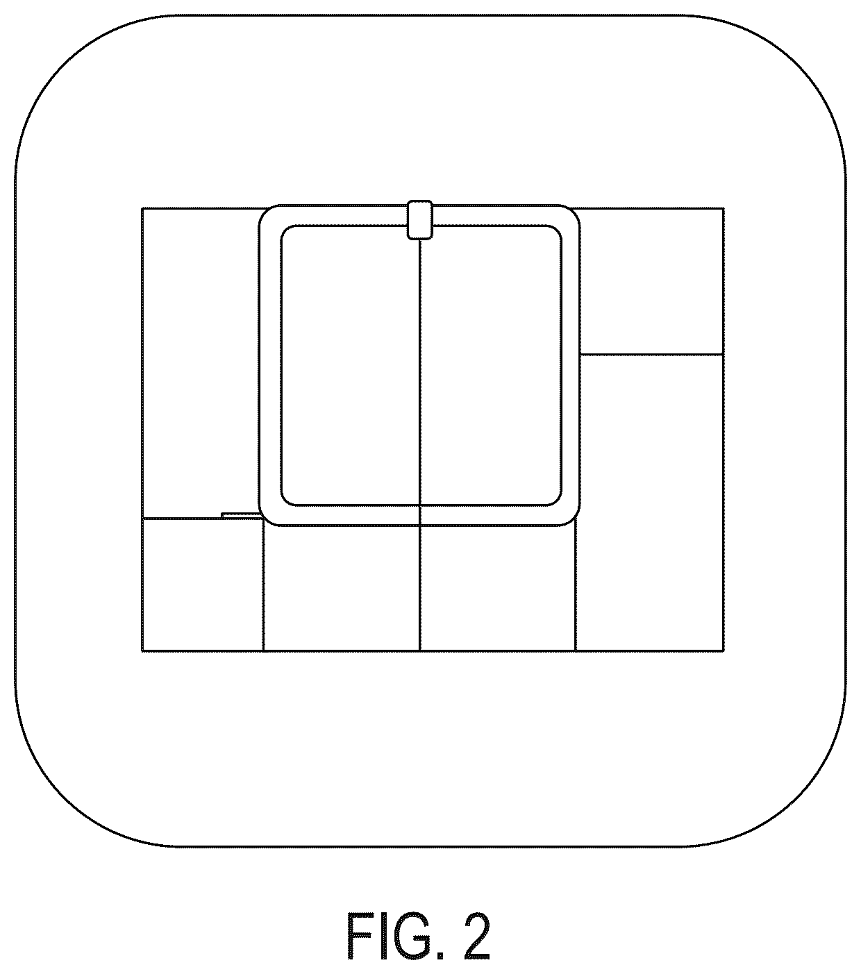Patent USD1124022 Figure 2 – Display screen with application icon