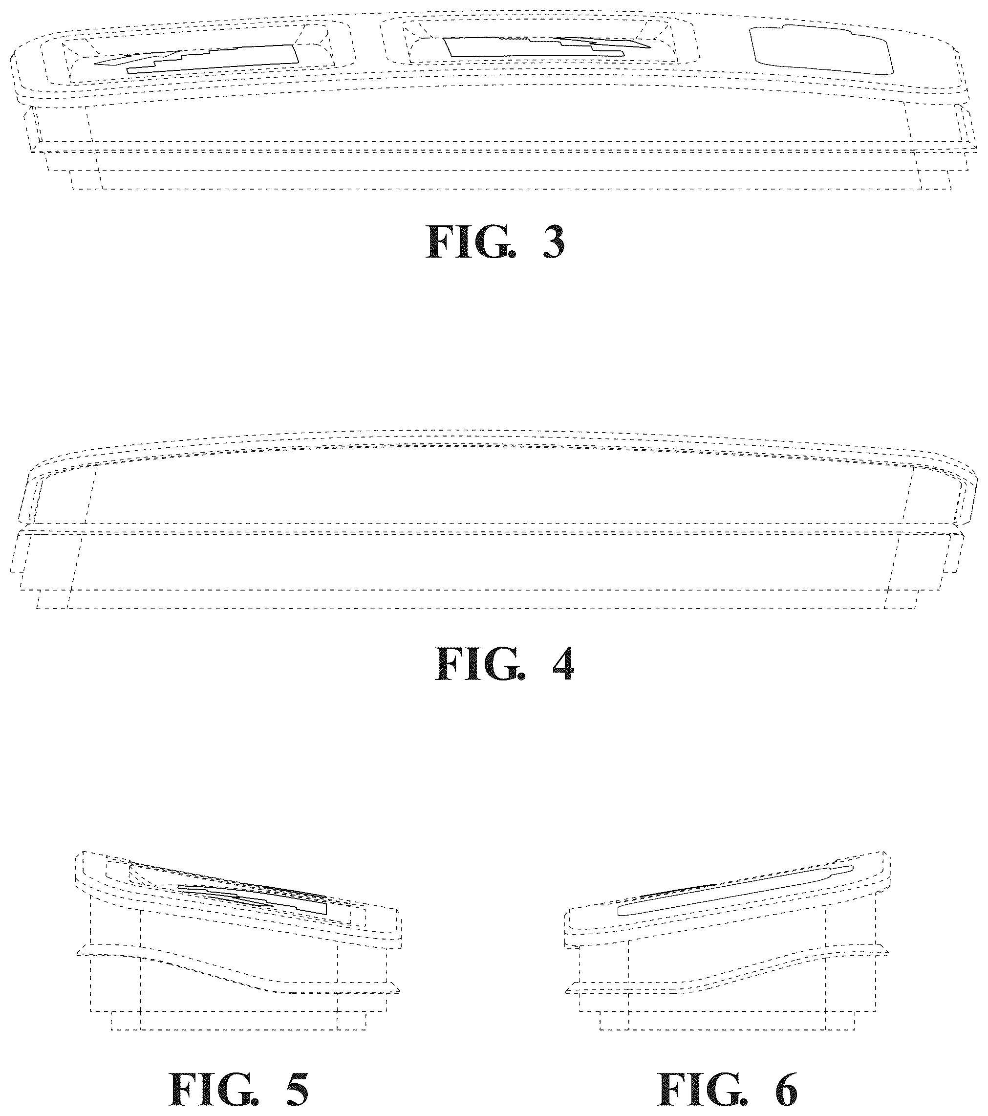 Patent USD1124023 Figure 2 – Housing for a user interface