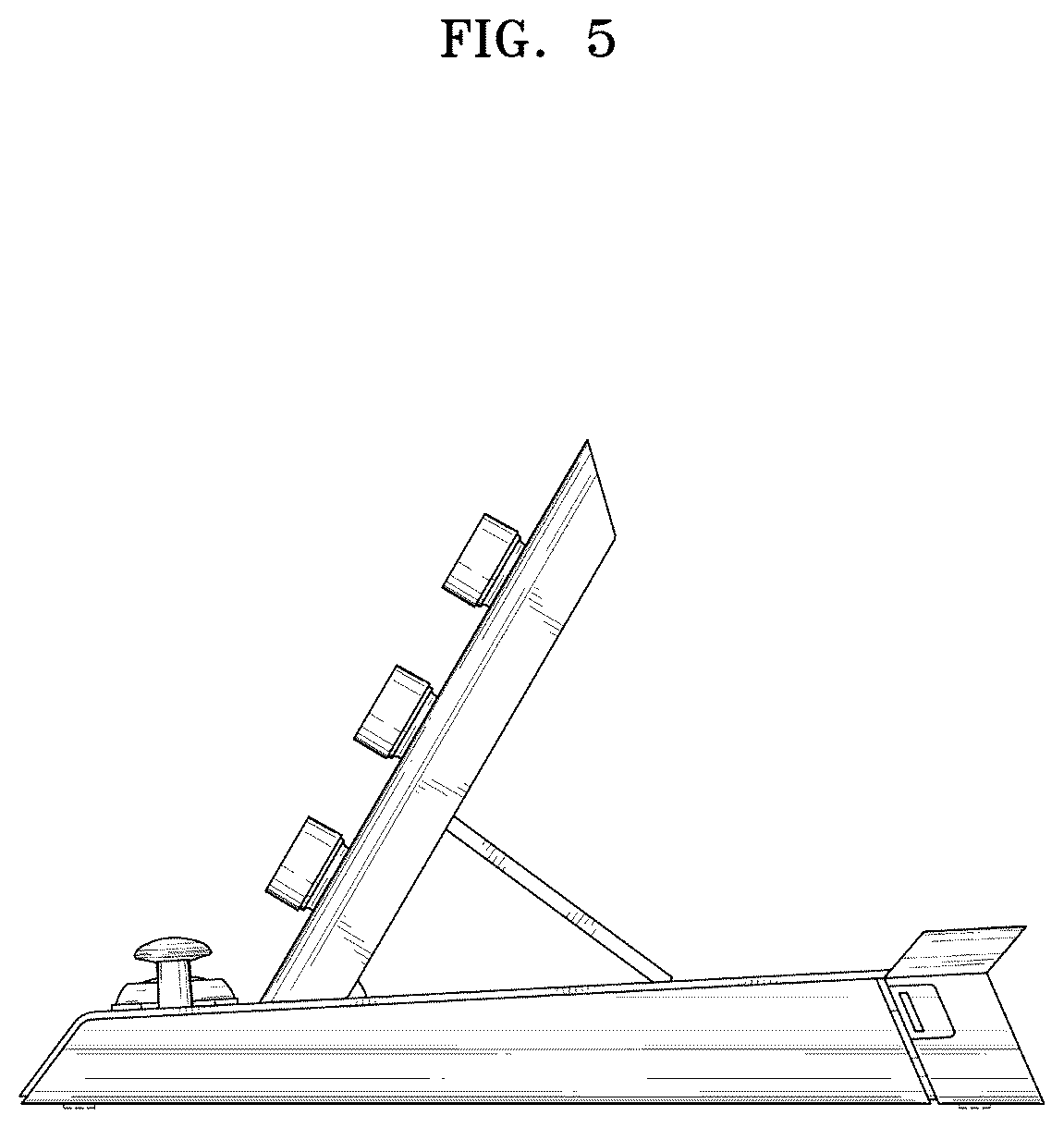 Patent USD1124026 Figure 5 – Video processing and transmission device