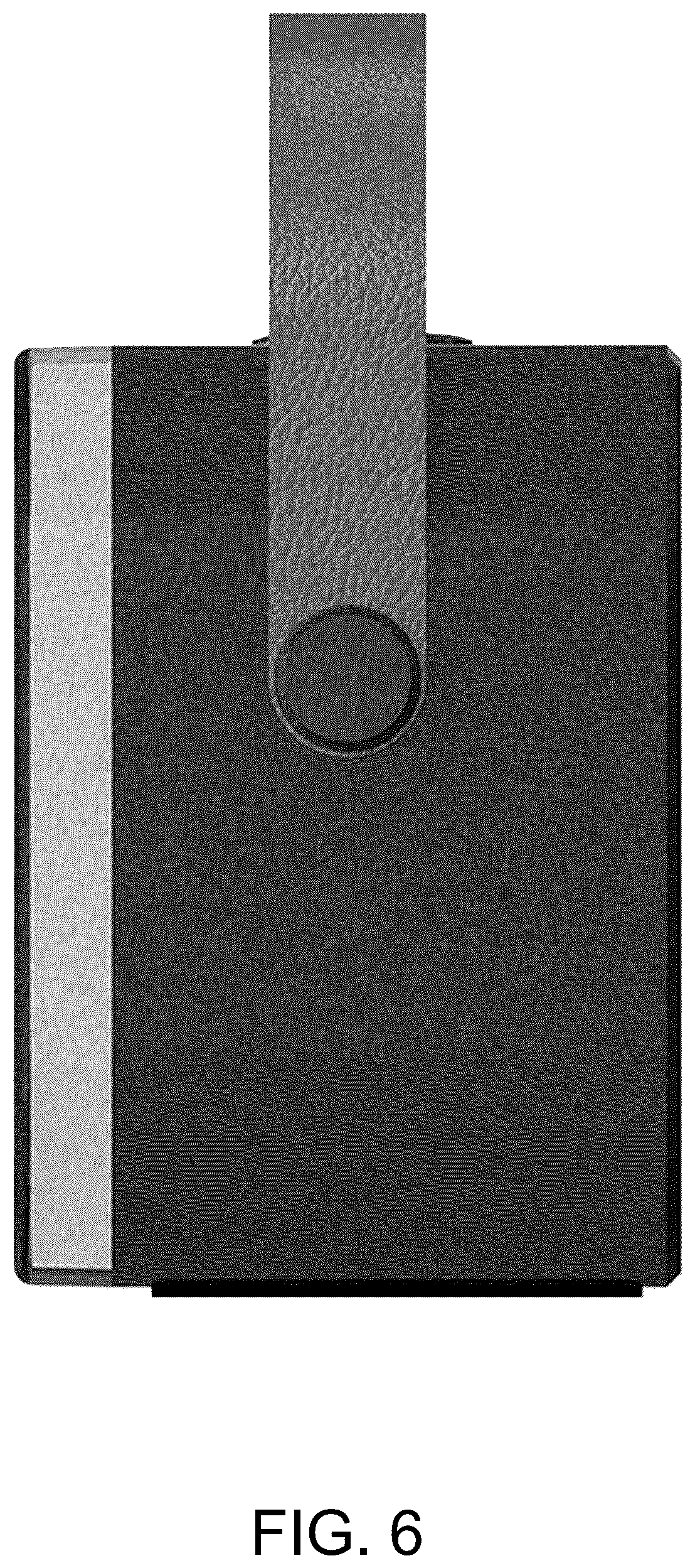 Patent USD1124027 Figure 6 – Karaoke speaker