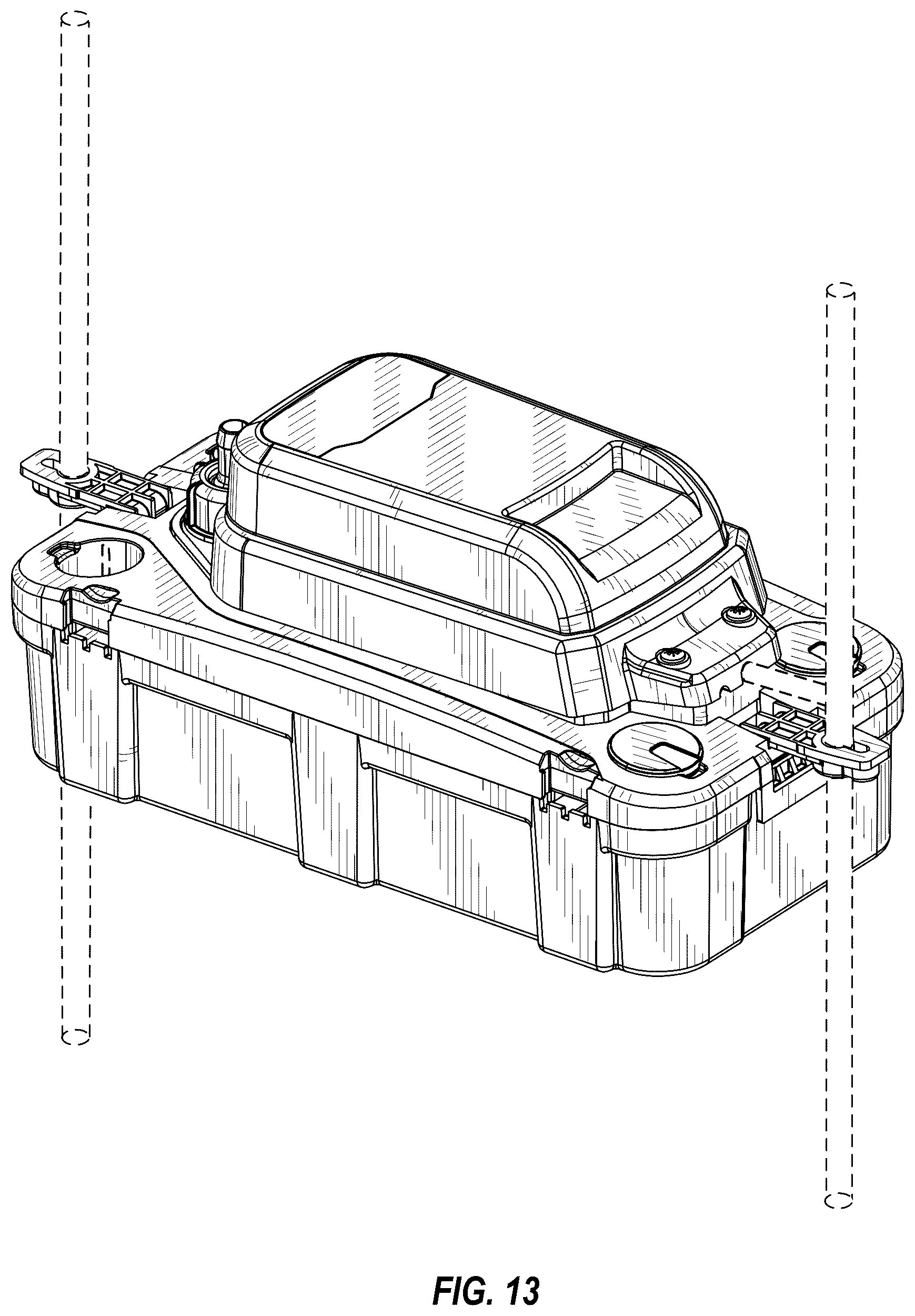 Patent USD1124028 Figure 7 – Tank pump