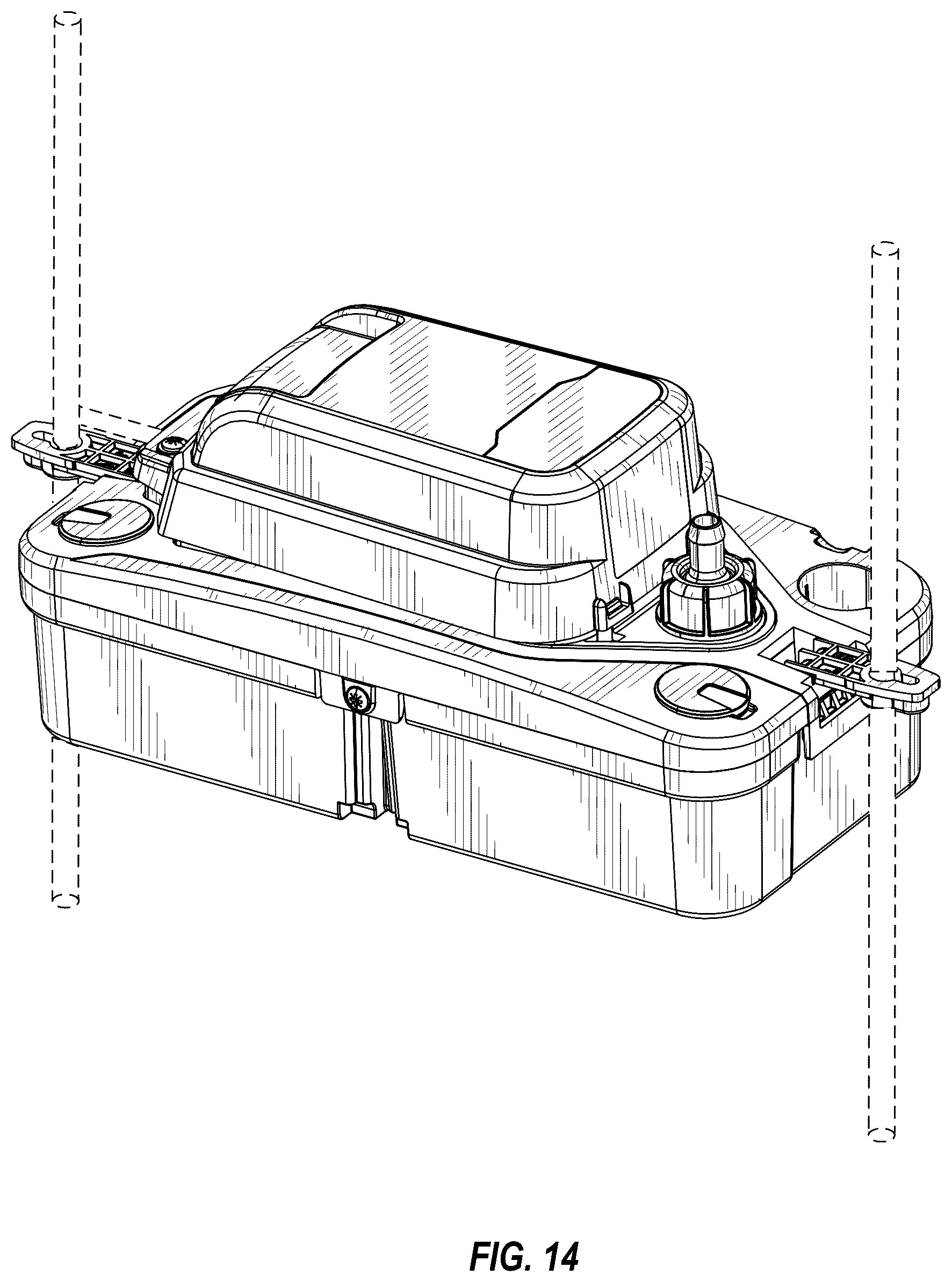 Patent USD1124028 Figure 8 – Tank pump